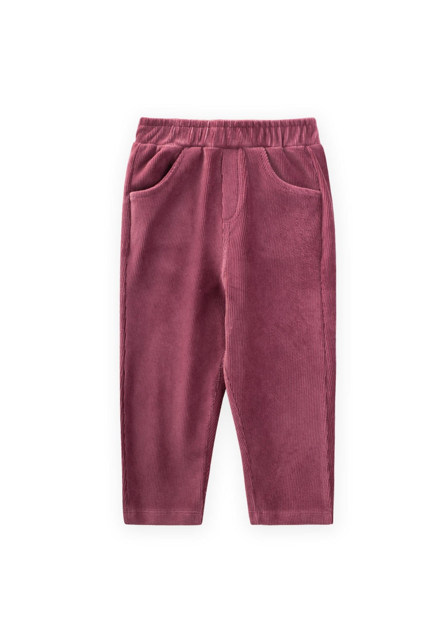 CigitFitilli Kadife Pantolon 1-8 Yaş MÜRDÜM