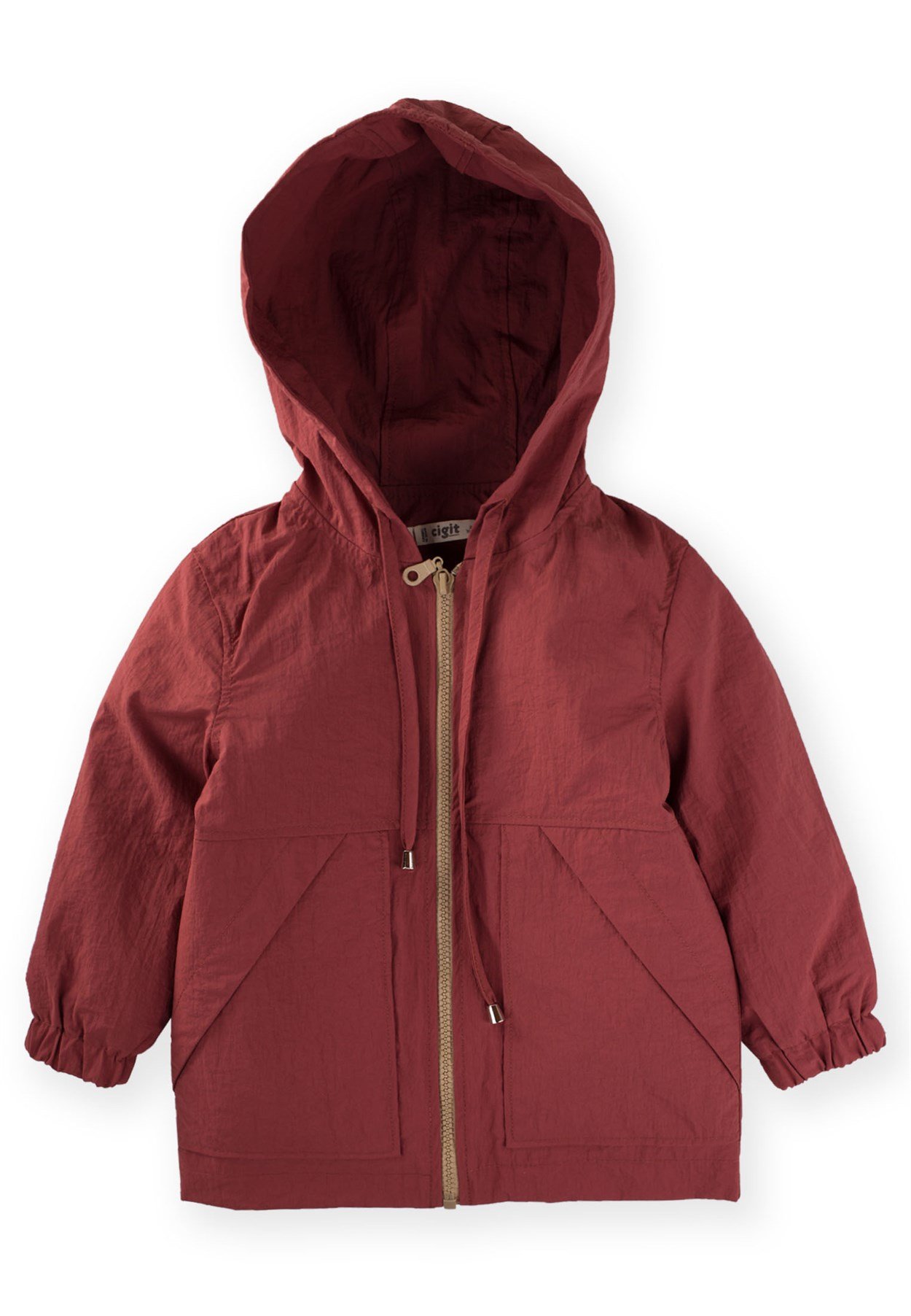 30963 - 5052Kapşonlu Yağmurluk 2-9 Yaş Bordo - CigitCigitKapşonlu Yağmurluk 2-9 Yaş Bordo