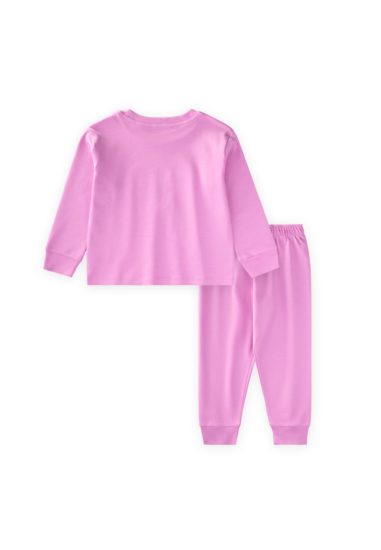 CigitKedi Baskılı Pijama Takım 2-8 Yaş Pembe