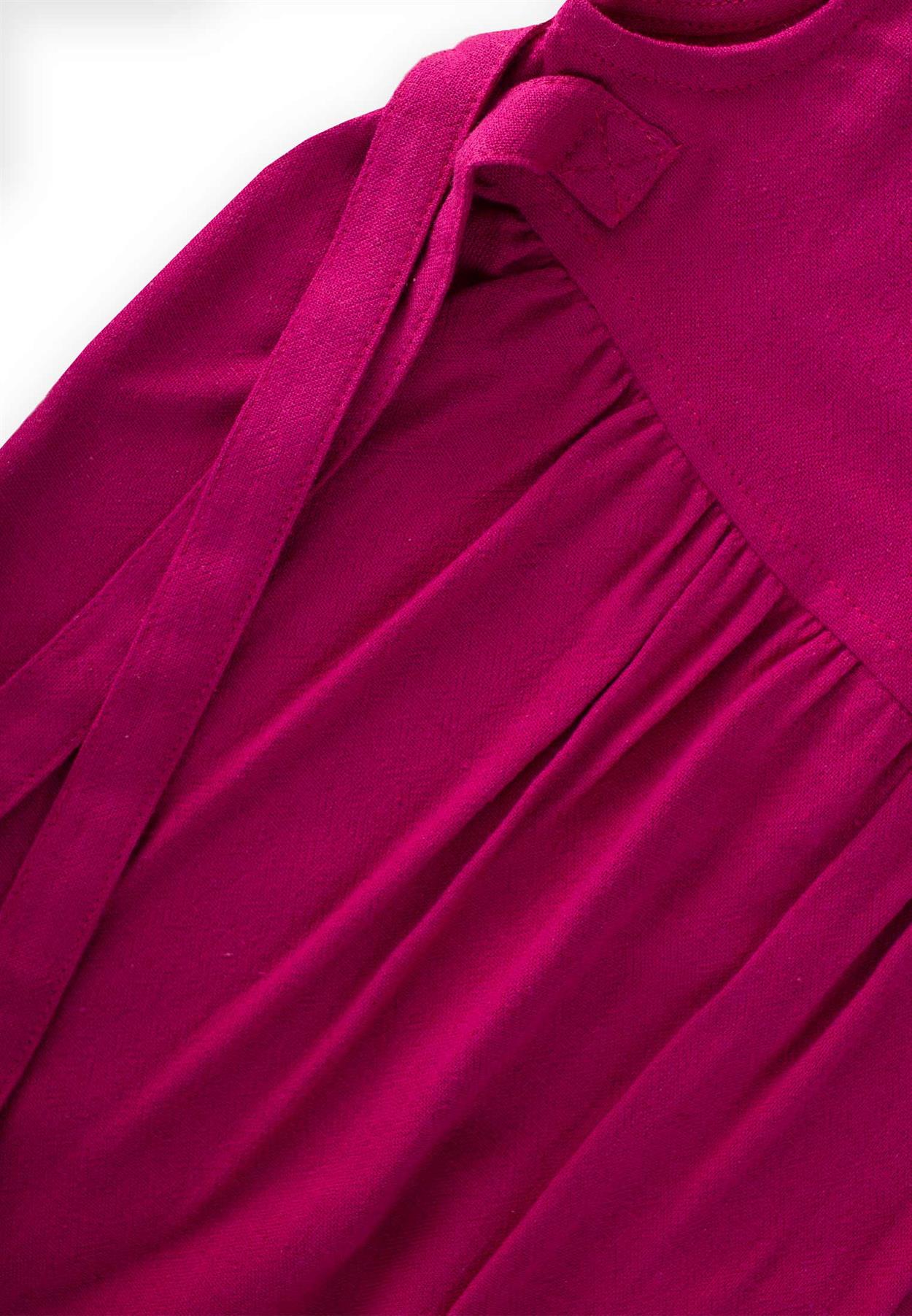 CigitKolsuz Bağcıklı Tulum 2-7 Yaş FUŞYA