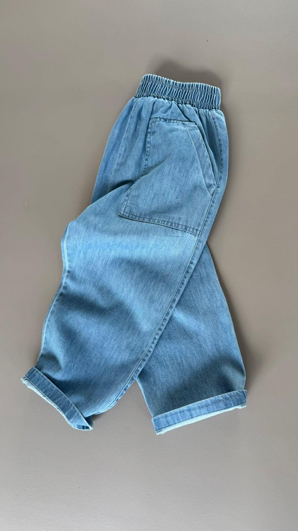 CigitKot Pantolon 2-8 Yaş A MAVİ