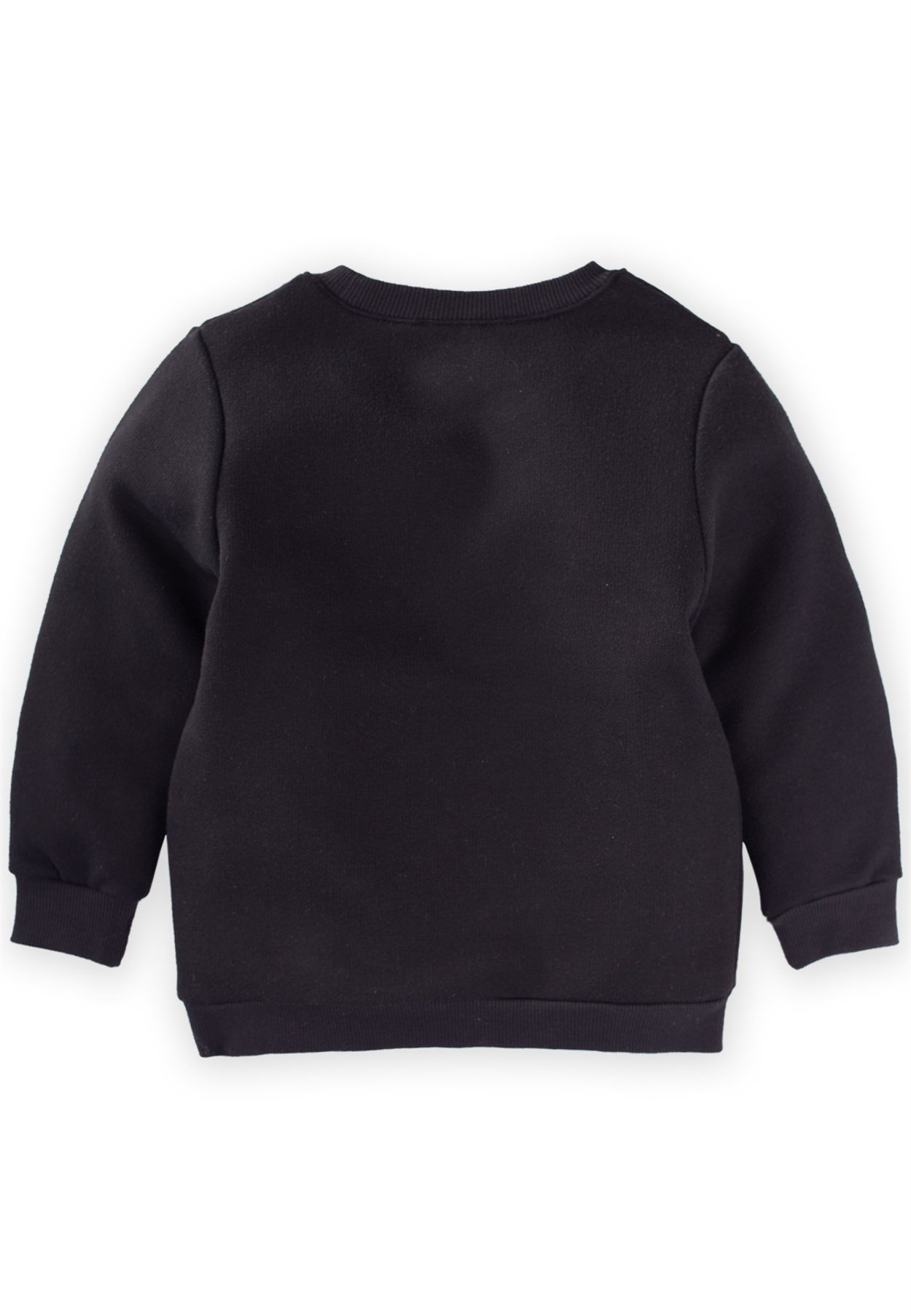 CigitLets Get Outsıde Baskılı Sweatshirt 2-7 Yaş Siyah