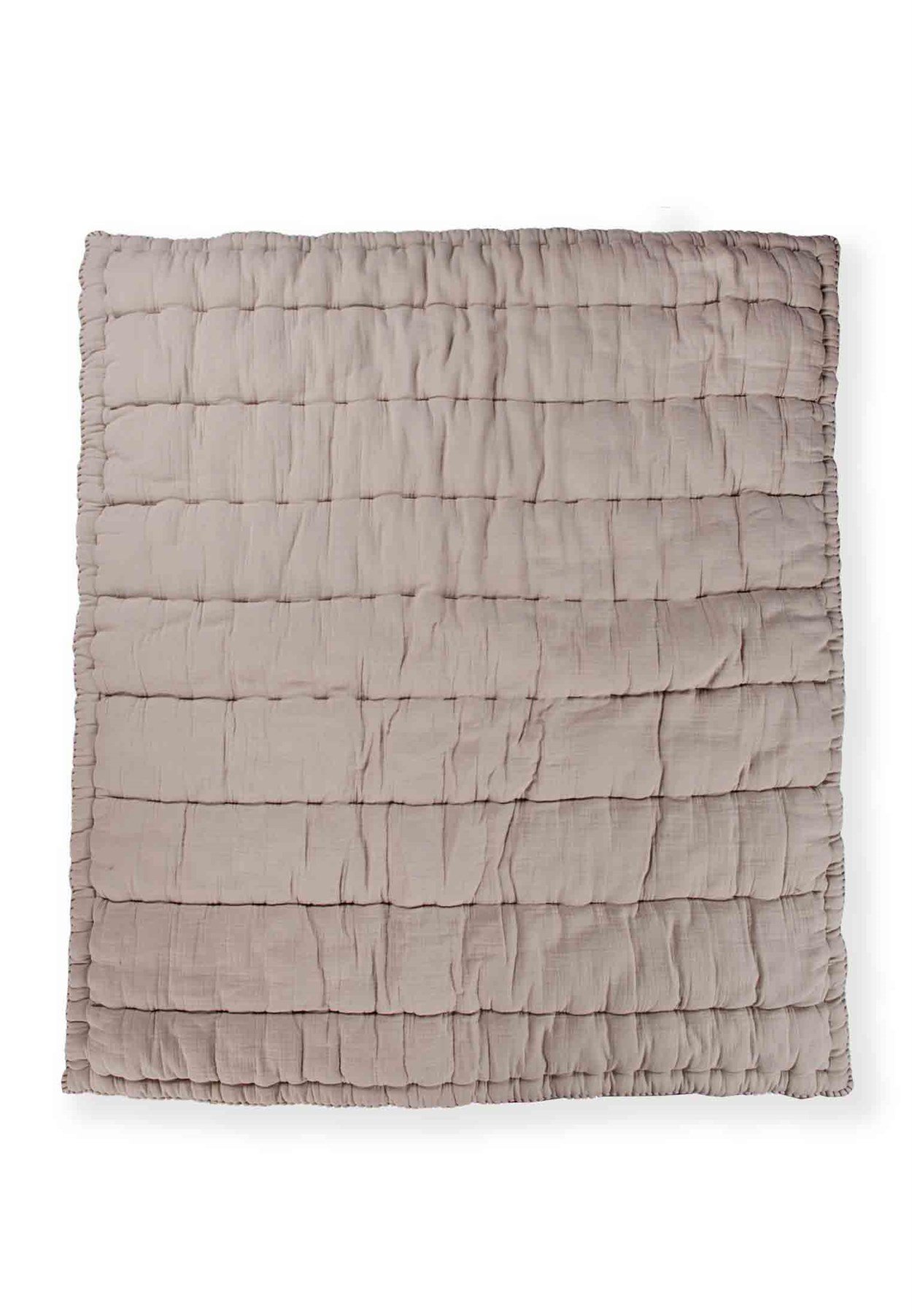 100229 - 777Müslin El İşi Overloklu Yorgan100X120 cm Vizon  - CigitCigitMüslin El İşi Overloklu Yorgan100X120 cm Vizon 