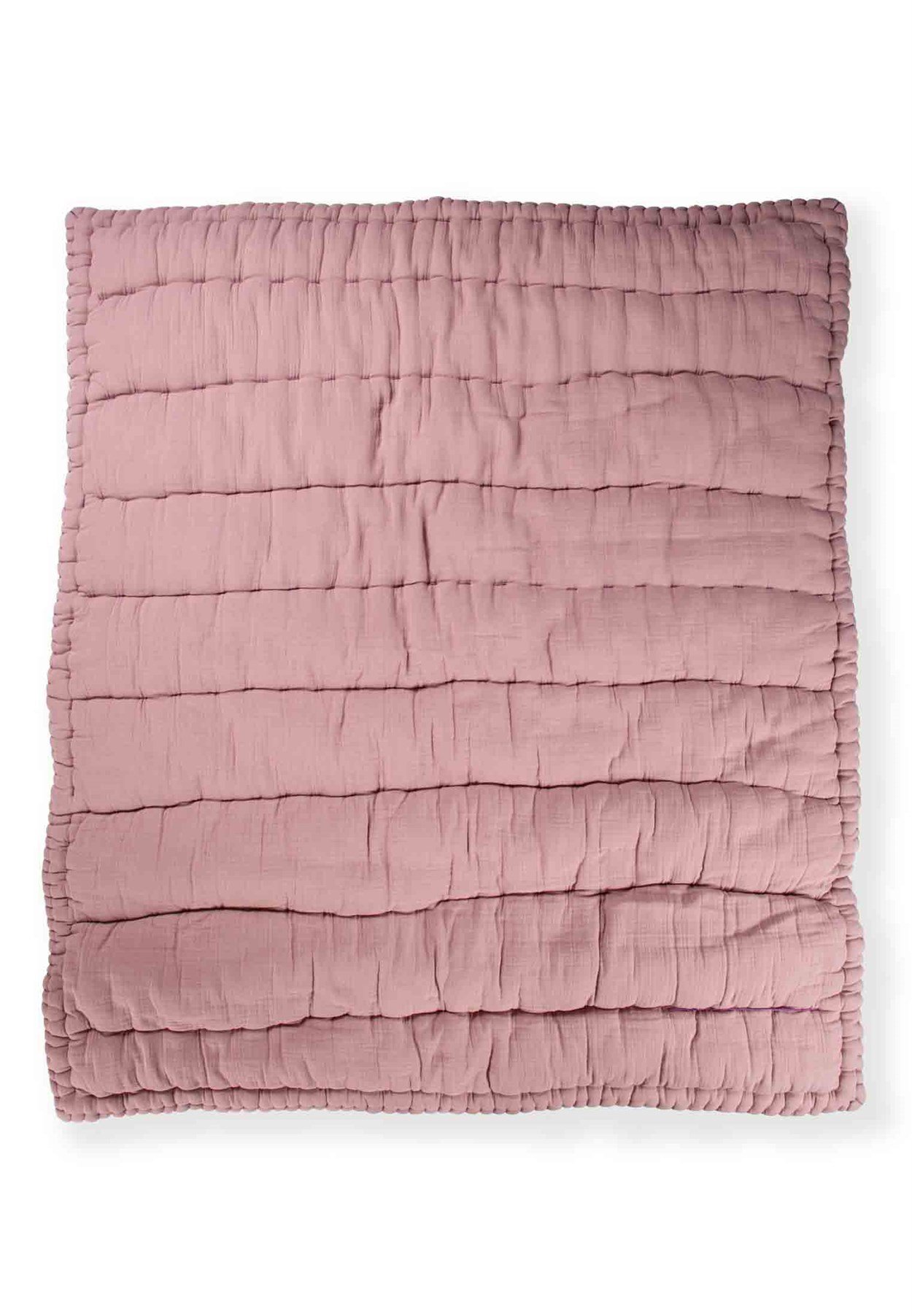 100229 - 329Müslin El İşi Overloklu Yorgan100X120 cm Bakır - CigitCigitMüslin El İşi Overloklu Yorgan100X120 cm Bakır