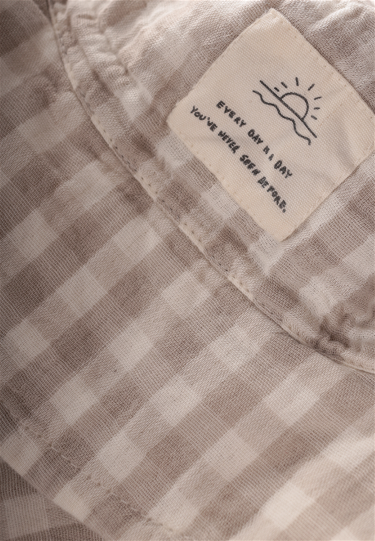 CigitMüslin Fötr Şapka 2-8 Yaş Vizon