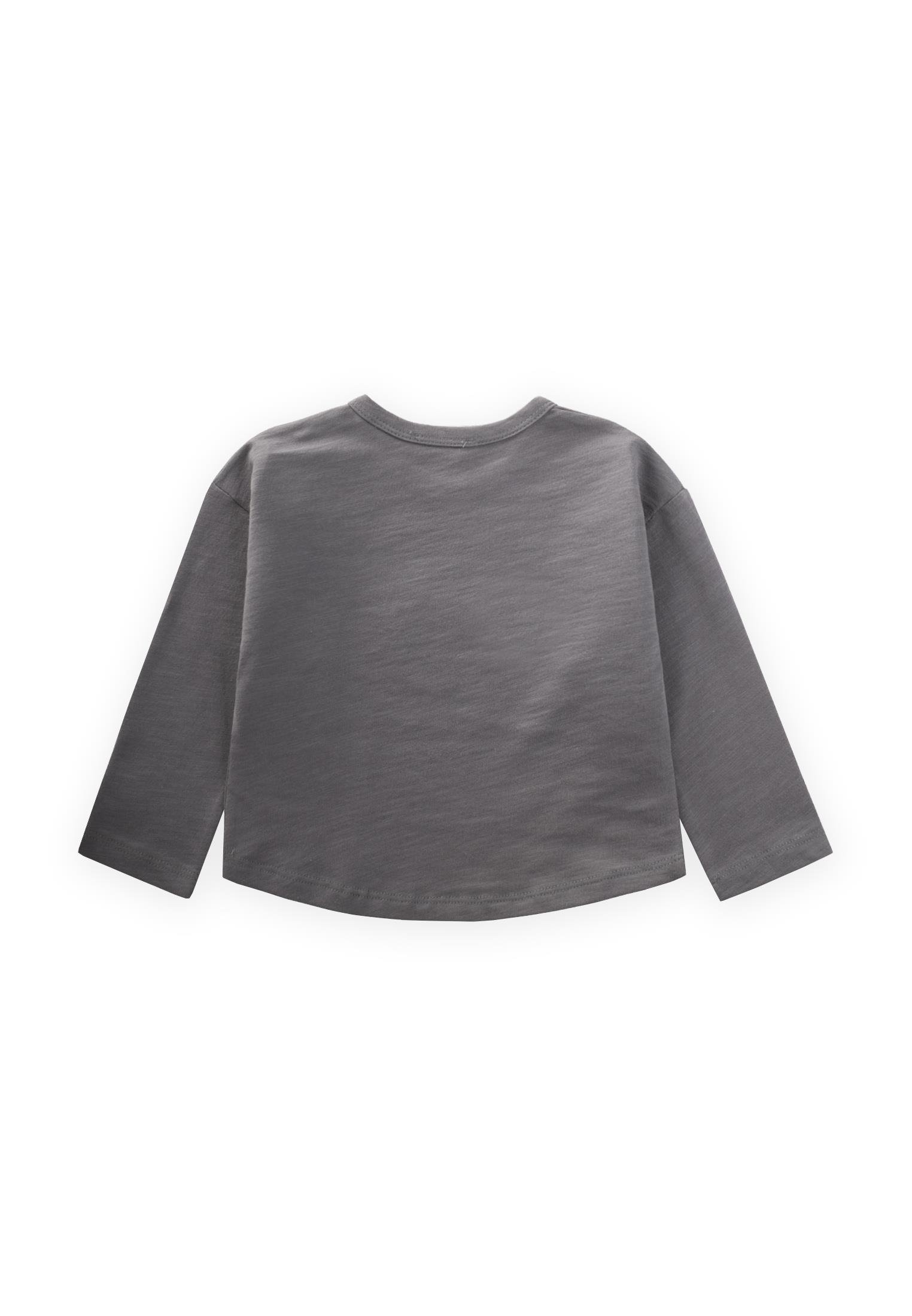 CigitNakışlı Sweatshirt 1-5 Yaş Vizon