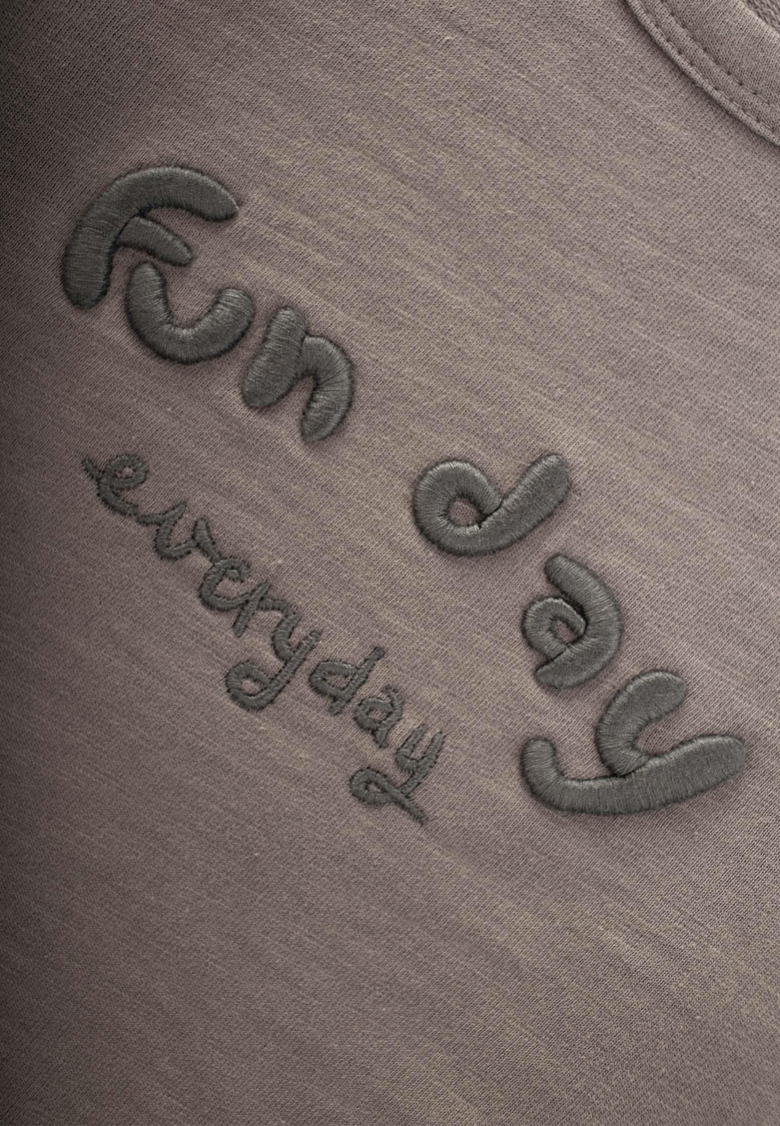 CigitNakışlı Sweatshirt 1-5 Yaş Vizon