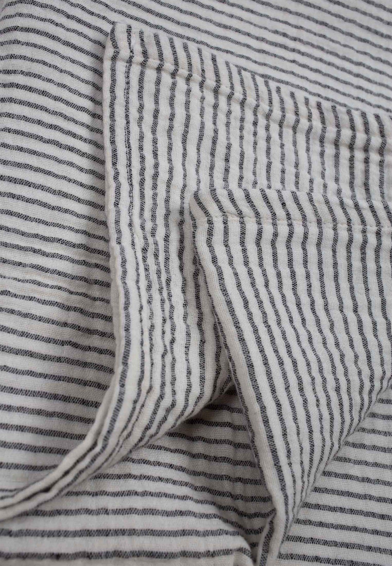 100338 - 5274Naturel Battaniye 90X100Cm FÜME İNC ÇİZG  - CigitCigitNaturel Battaniye 90X100Cm FÜME İNC ÇİZG 