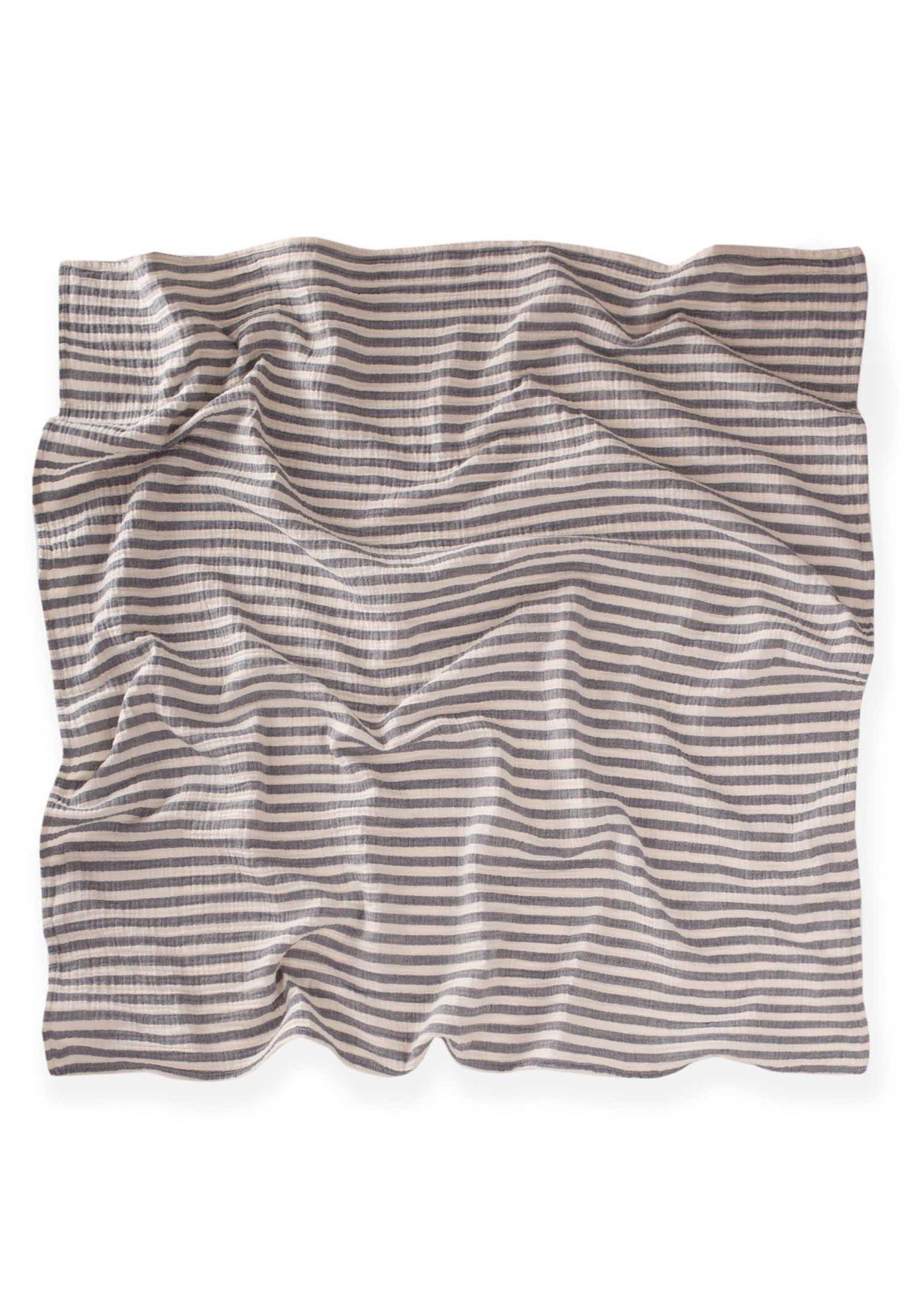 100338 - 5272CigitNaturel Battaniye 90X100Cm FÜME KLN ÇİZG 