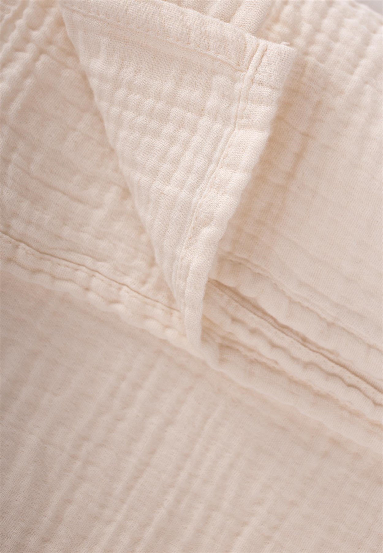 100338 - 5276CigitNaturel Battaniye 90X100Cm RAW NATUREL 