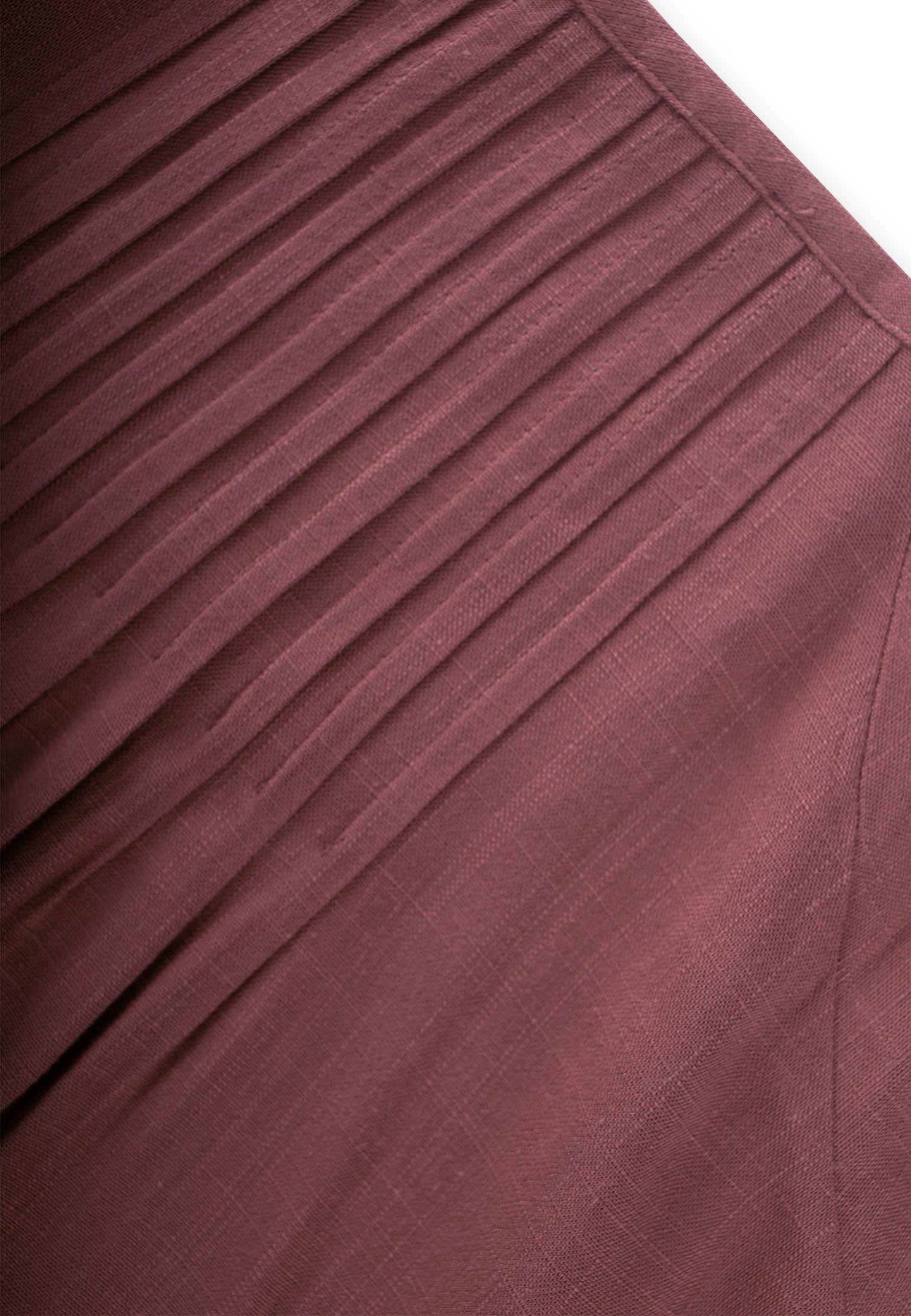 CigitNervüllü Keten Elbise 2-7 Yaş MÜRDÜM