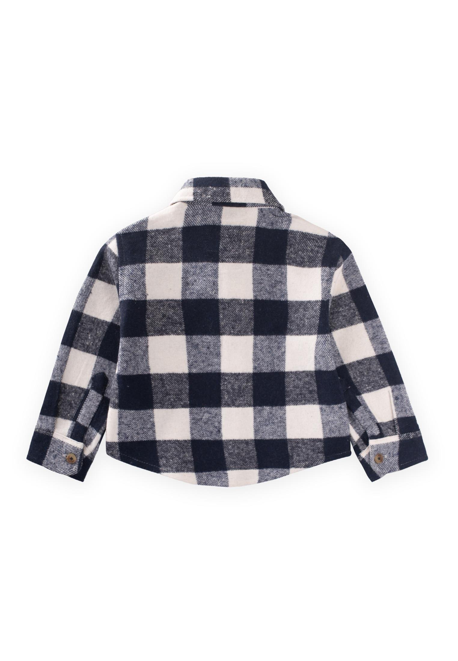 CigitOduncu Gömleği 1-9 Yaş LACİVERT EKOSE