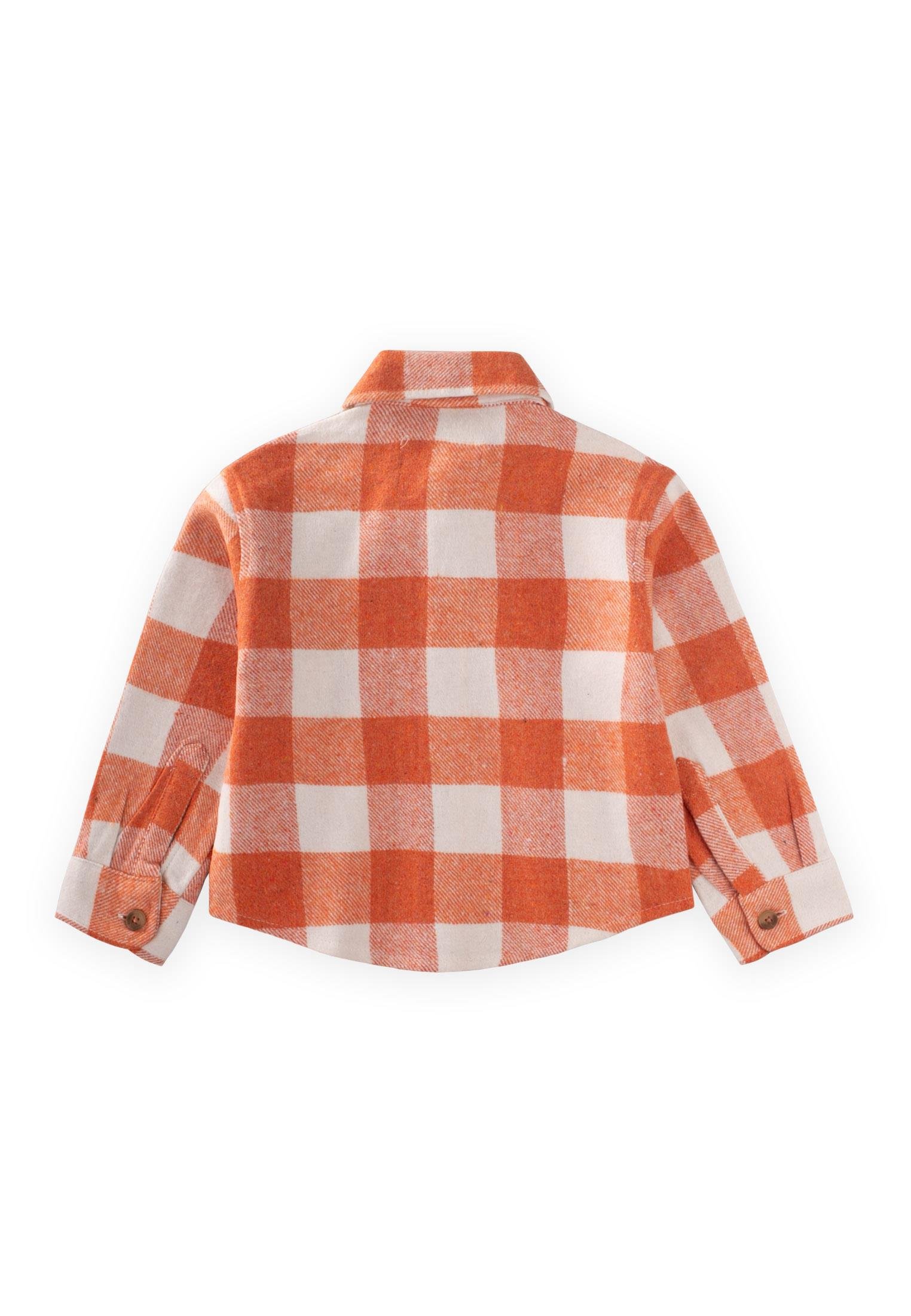 CigitOduncu Gömleği 1-9 Yaş ORANJ EKOSE