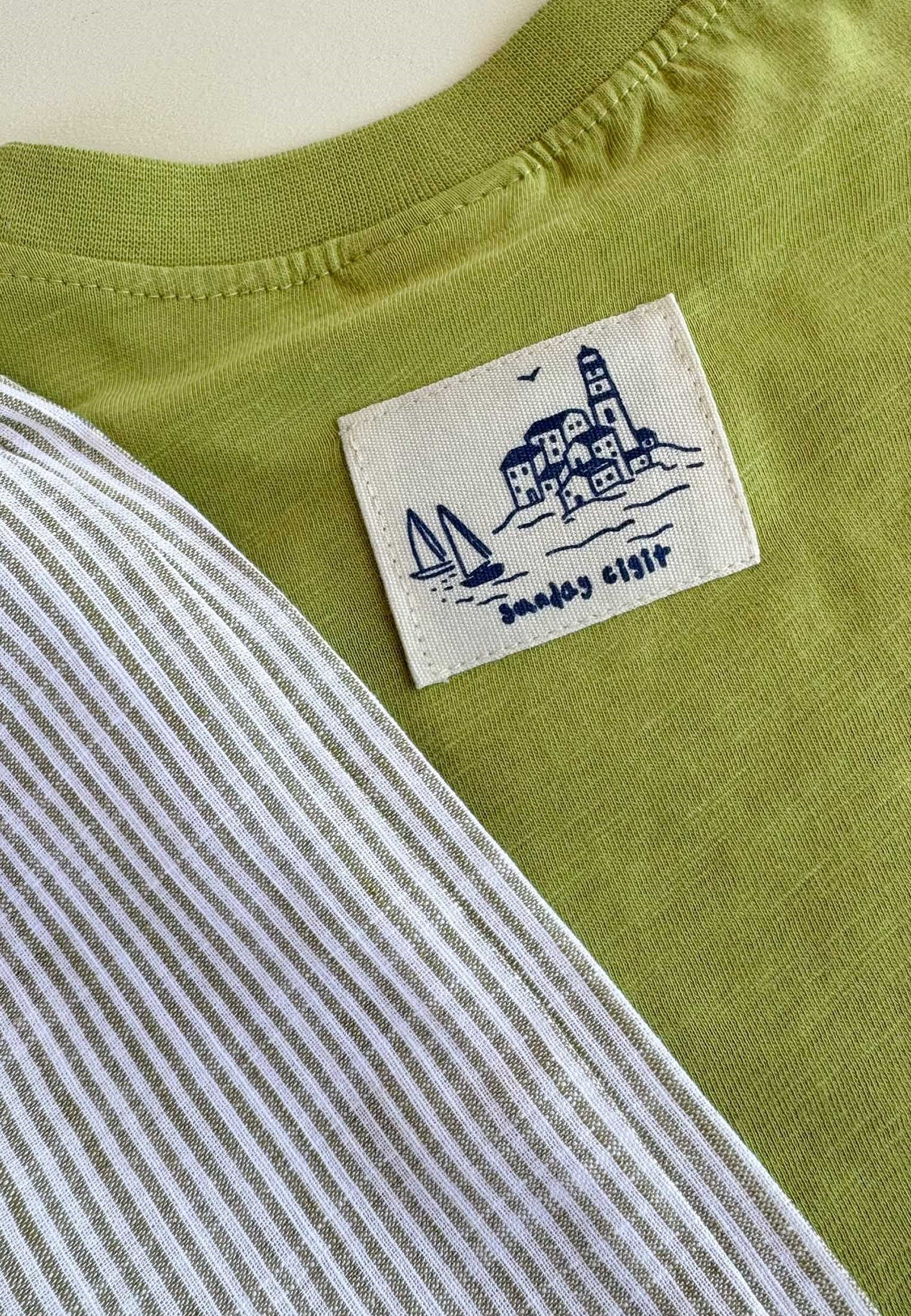 CigitOversize T-Shirt Takım 2-10 Yaş Lime