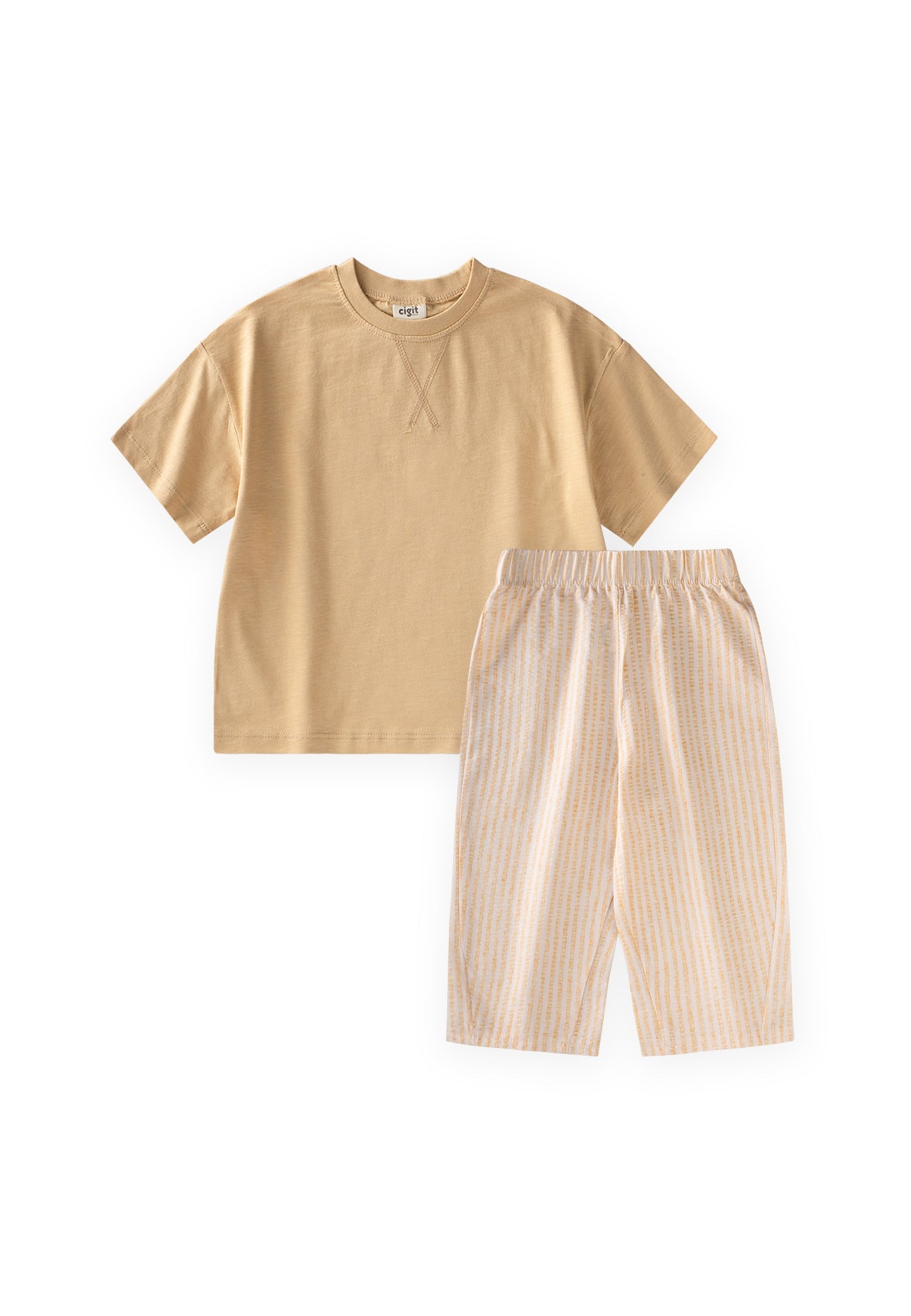 CigitOversize T-Shirt Takım 2-10 Yaş Sundres