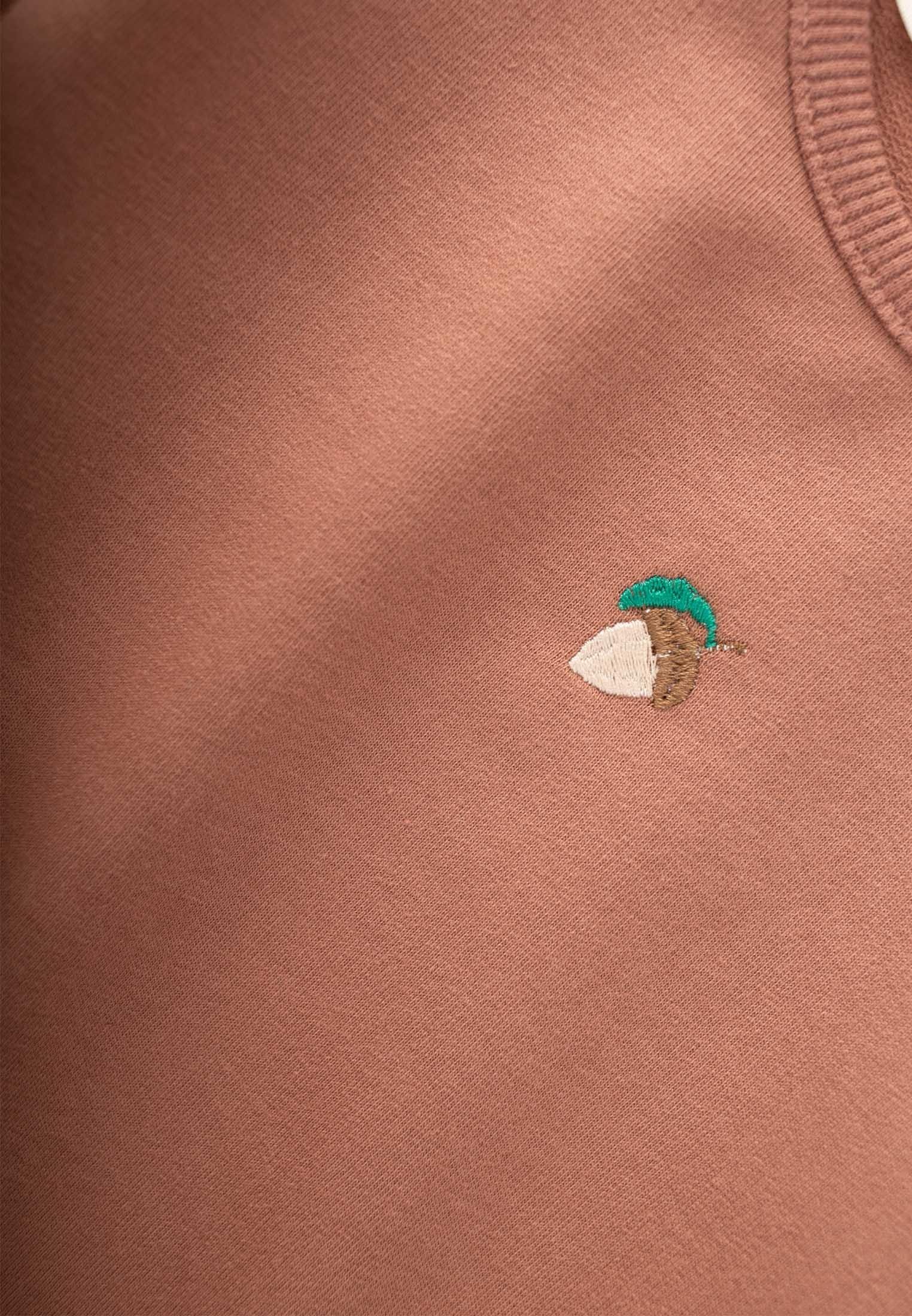 CigitAcorn Embroidered Sweat Suit 0-4 Age Brown