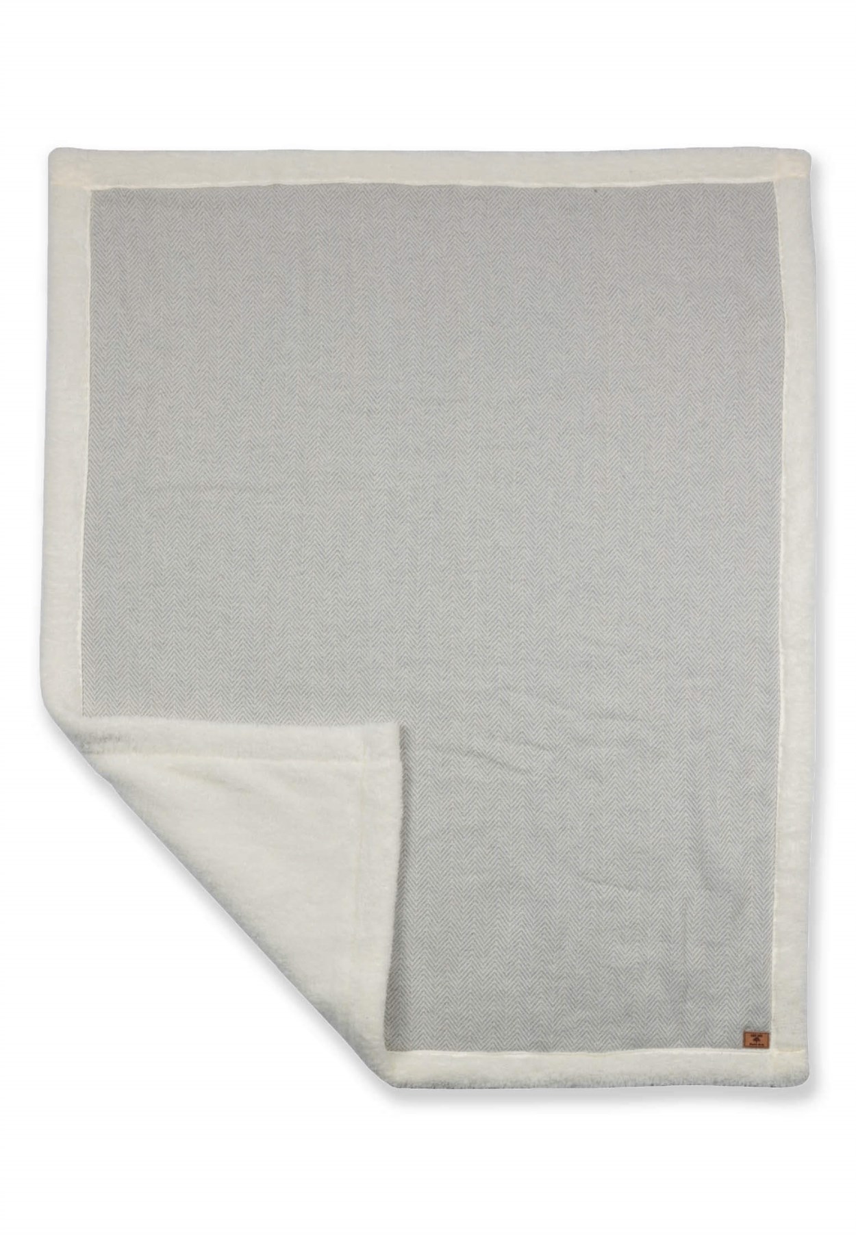 100210-24Pelüşlü Balık Sırtı Bebek Battaniye 85X100 cm Gri - CigitCigitPelüşlü Balık Sırtı Bebek Battaniye 85X100 cm Gri