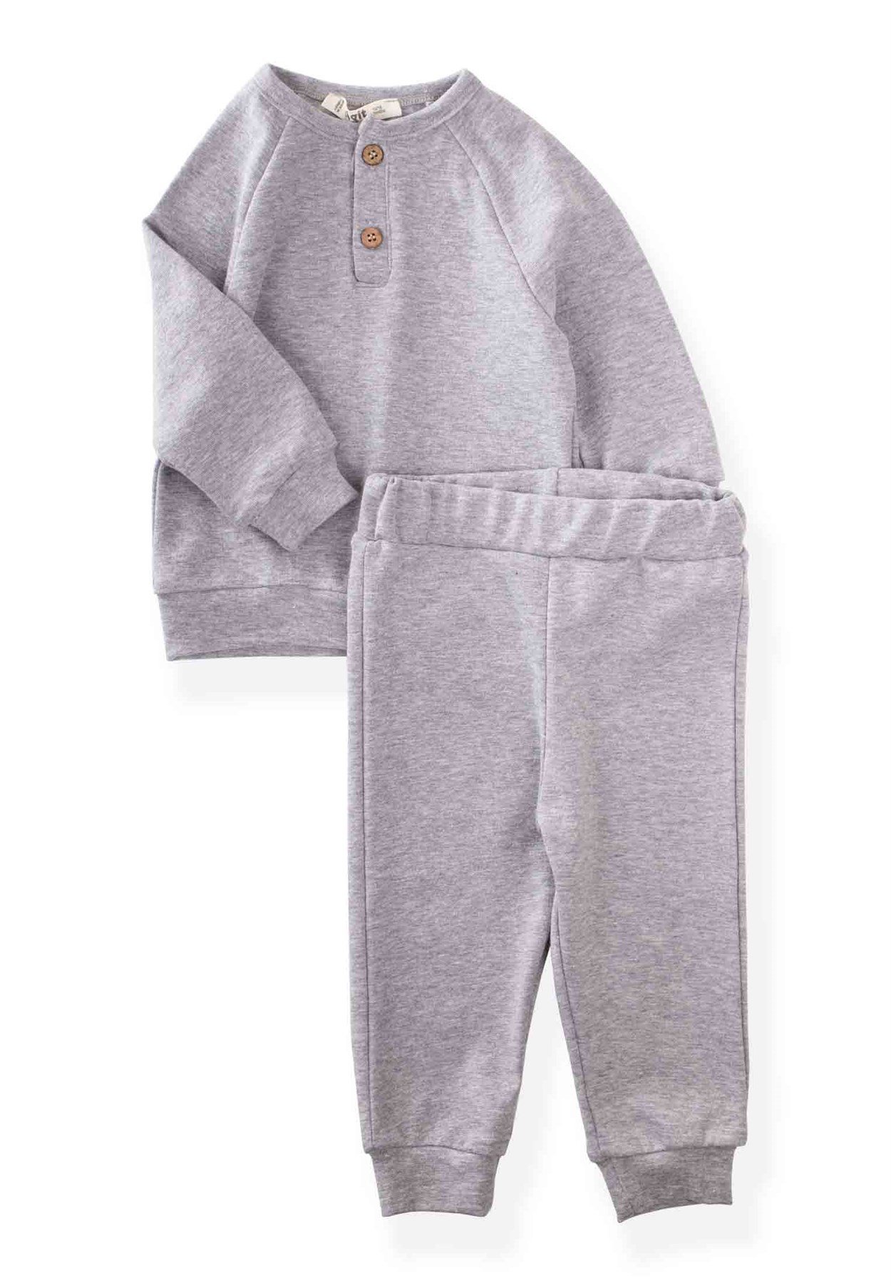 70878 - 5048Reglan Kol Patlı Erkek Basıc Takım 1-5 Yaş Gri Melanj - CigitCigitReglan Kol Patlı Erkek Basıc Takım 1-5 Yaş Gri Melanj