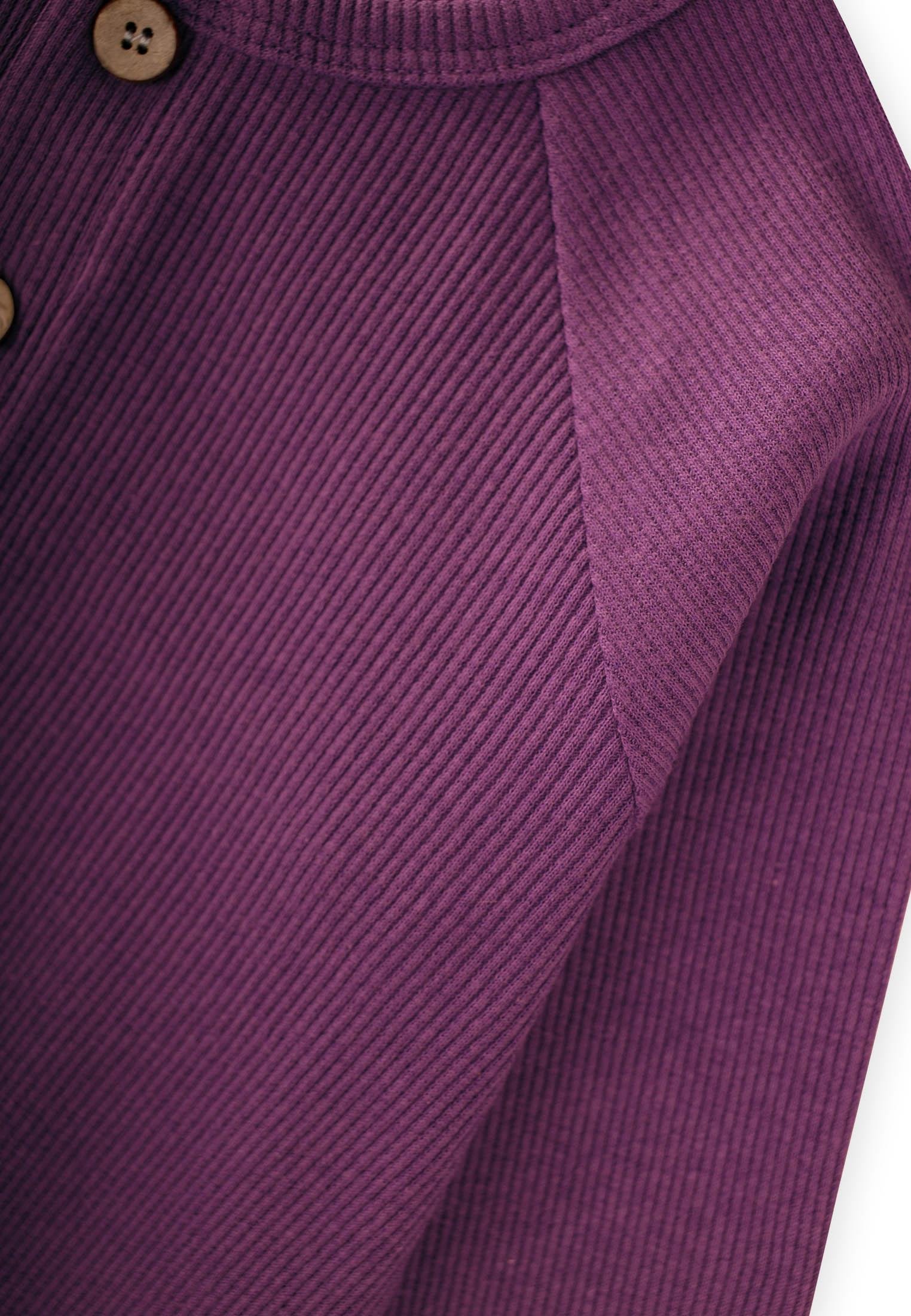 CigitReglan Kol Patlı Erkek Basıc Takım 1-5 Yaş Mürdüm