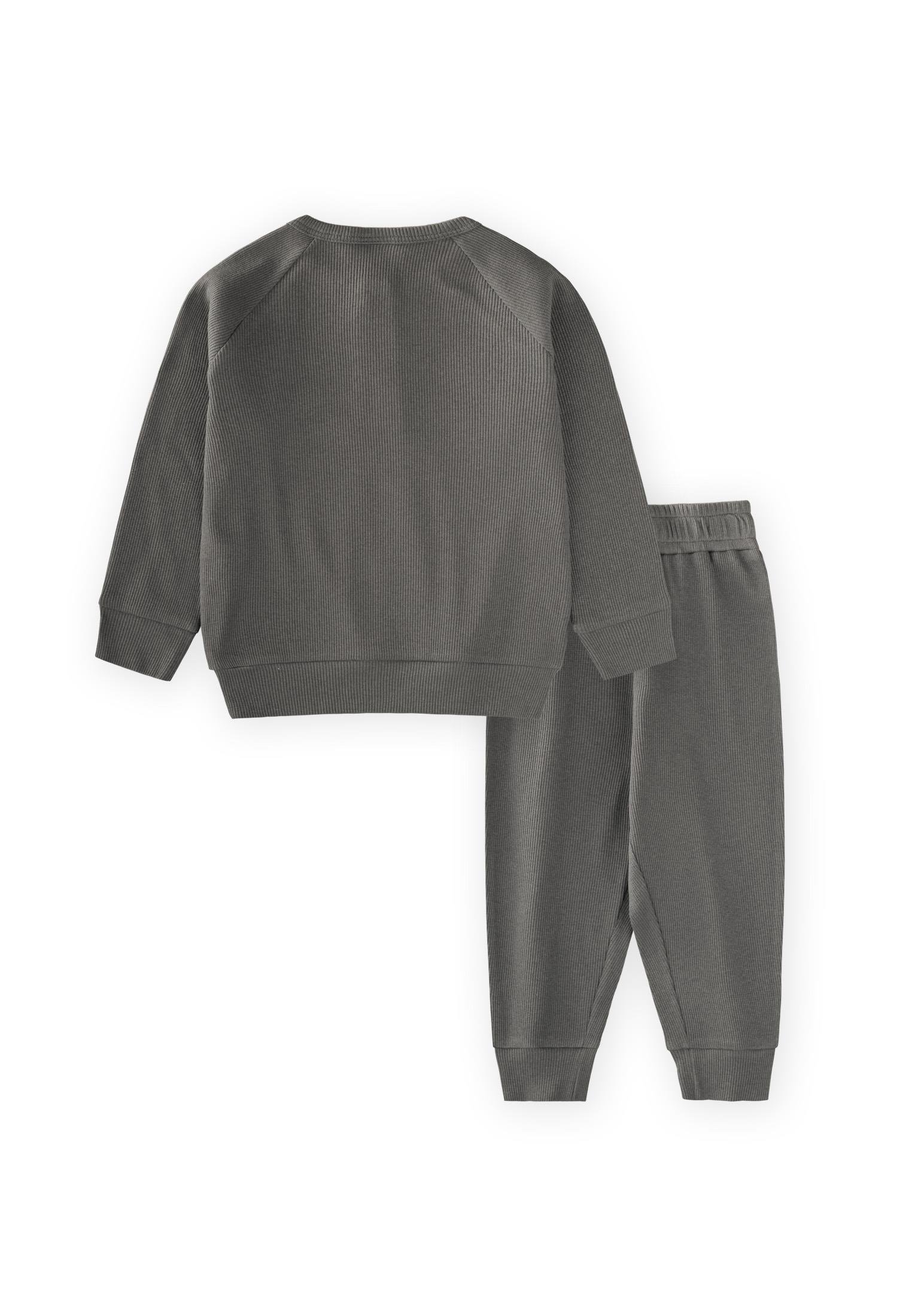 CigitReglan Kol Patlı Erkek Basıc Takım 1-6 Yaş Vizon