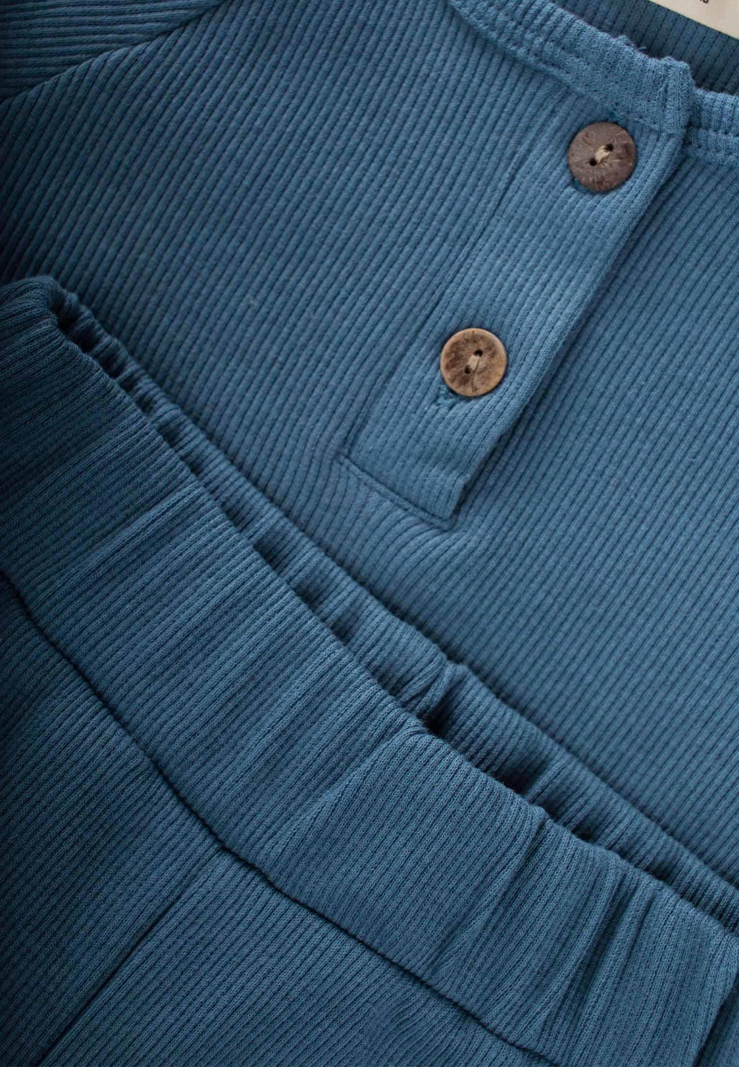 CigitReglan Kol Patlı Erkek Basıc Takım 1-8 Yaş Mavi Melanj