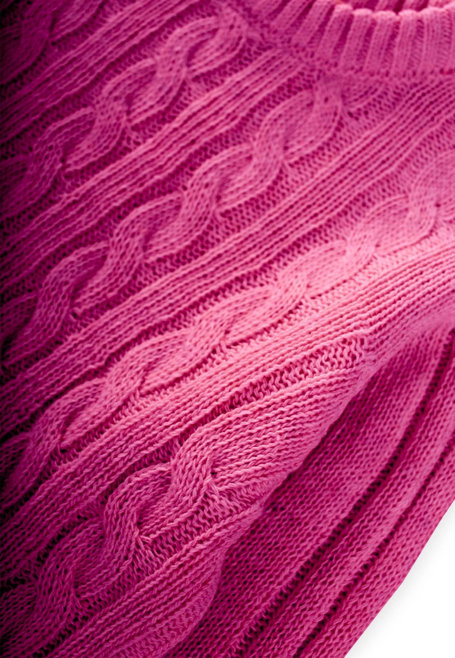 CigitSaç Örgülü Kazak 1-8 Yaş ERGUVAN