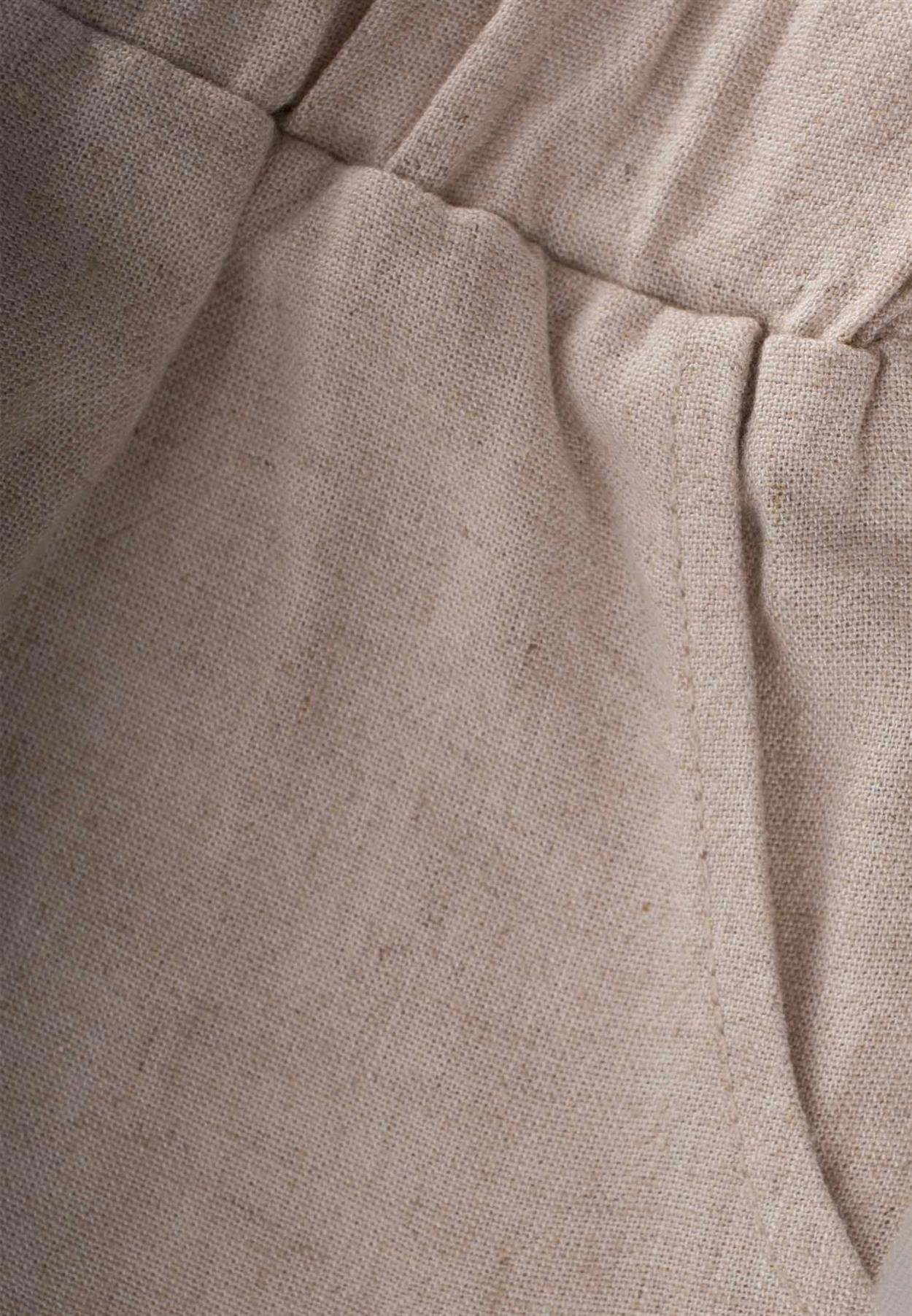 CigitSarh Keten Pantolon 2-6 Yaş Naturel