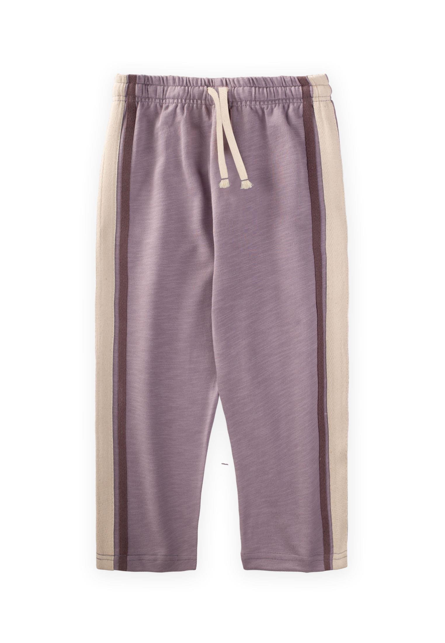 CigitŞerit Detaylı Baggy Eşofman 2-10 Yaş Eflatun