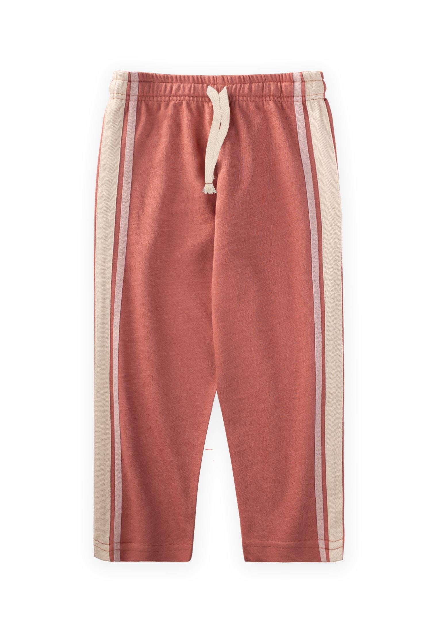 CigitŞerit Detaylı Baggy Eşofman 2-10 Yaş GÜL KURUSU