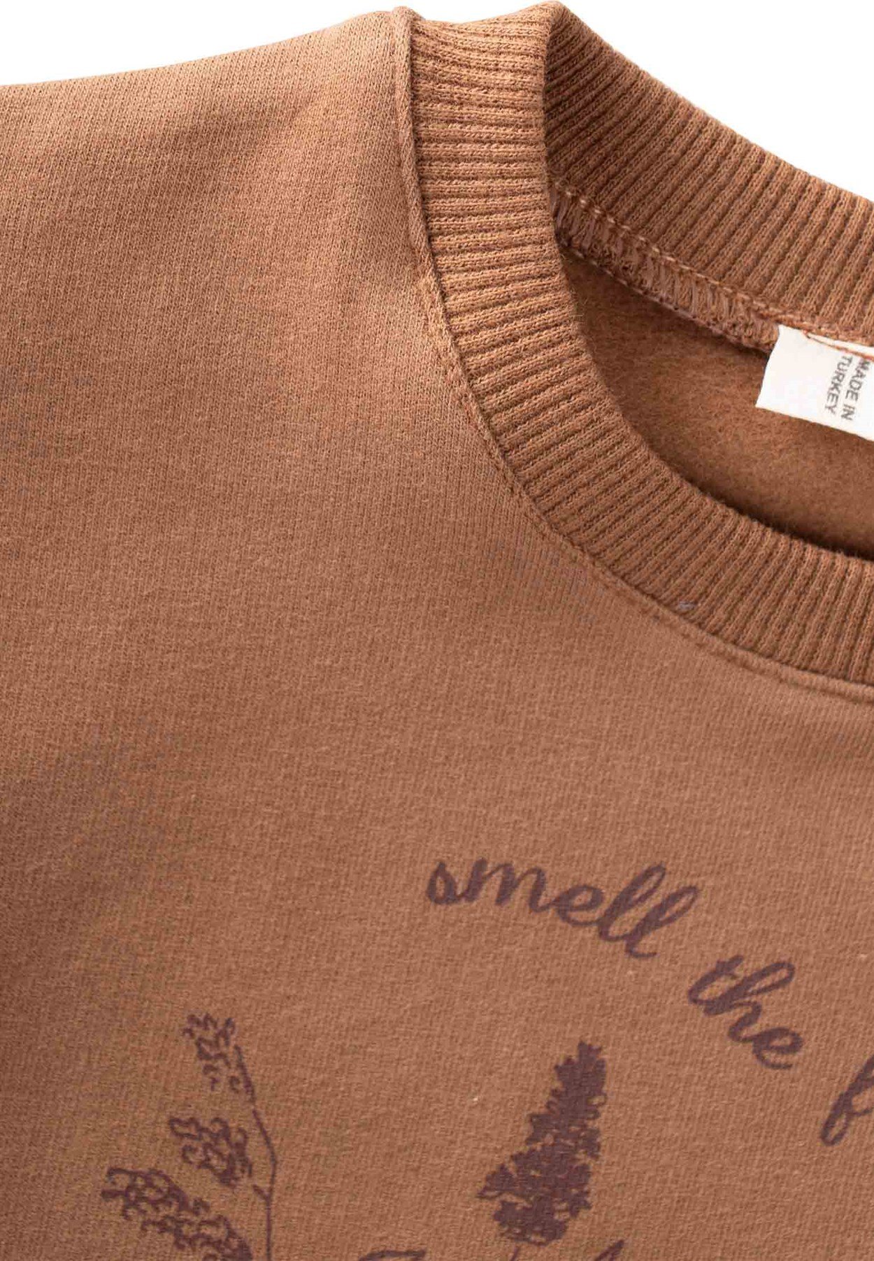80997 - 5025Smell The Flowers Baskılı Sweatshirt 2-8 Yaş Kahverengi - Fırsat ÜrünüCigitSmell The Flowers Baskılı Sweatshirt 2-8 Yaş Kahverengi