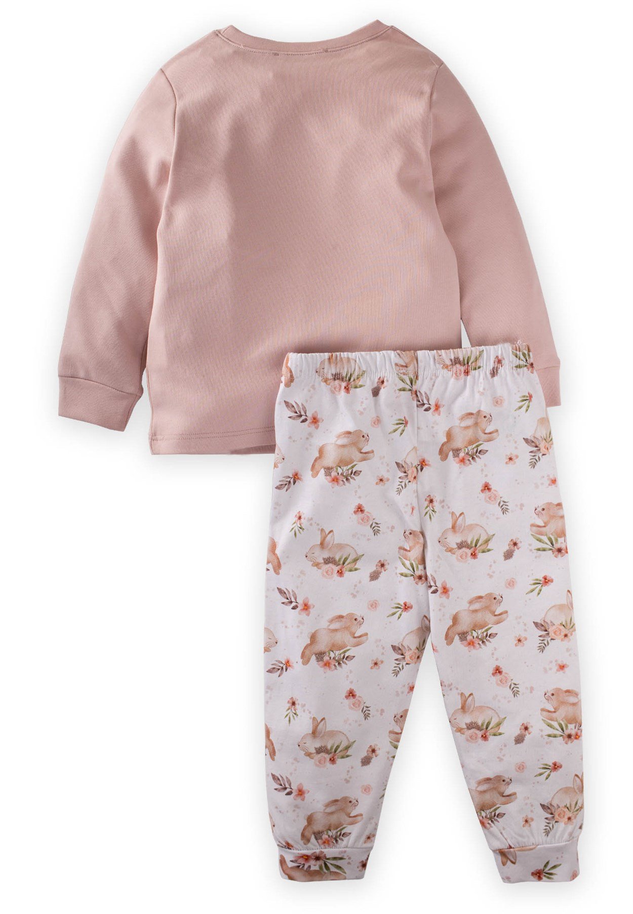 50256 - 5002Tavşan Baskılı Pijama Takımı 3-8 Yaş Pudra Pembe - Fırsat ÜrünüCigitTavşan Baskılı Pijama Takımı 3-8 Yaş Pudra Pembe