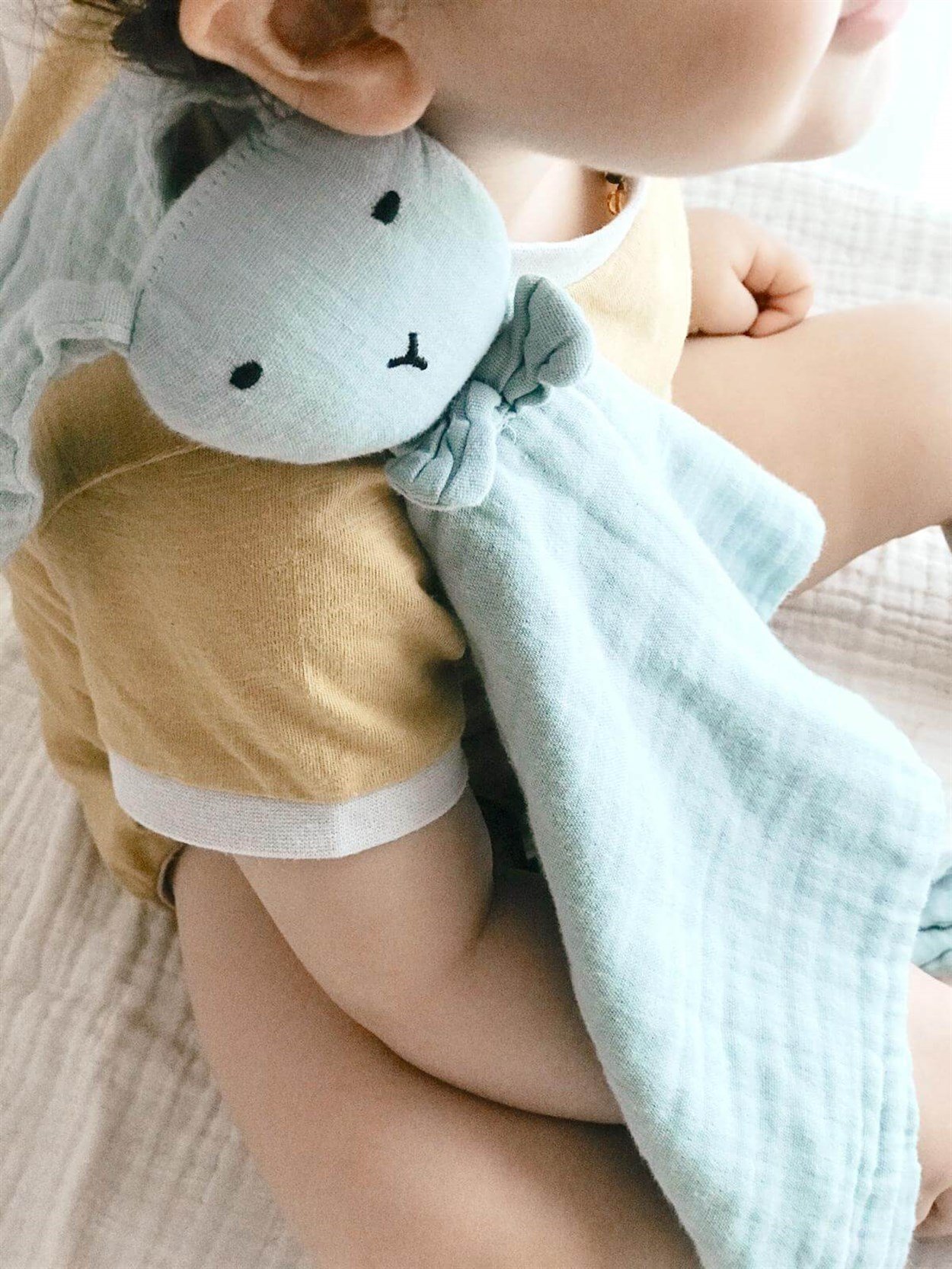 100176-20Tavşan Müslin Uyku Arkadaşı (Yıkanmıştır) 40X40 cm Mint Yeşil - CigitCigitTavşan Müslin Uyku Arkadaşı (Yıkanmıştır) 40X40 cm Mint Yeşil