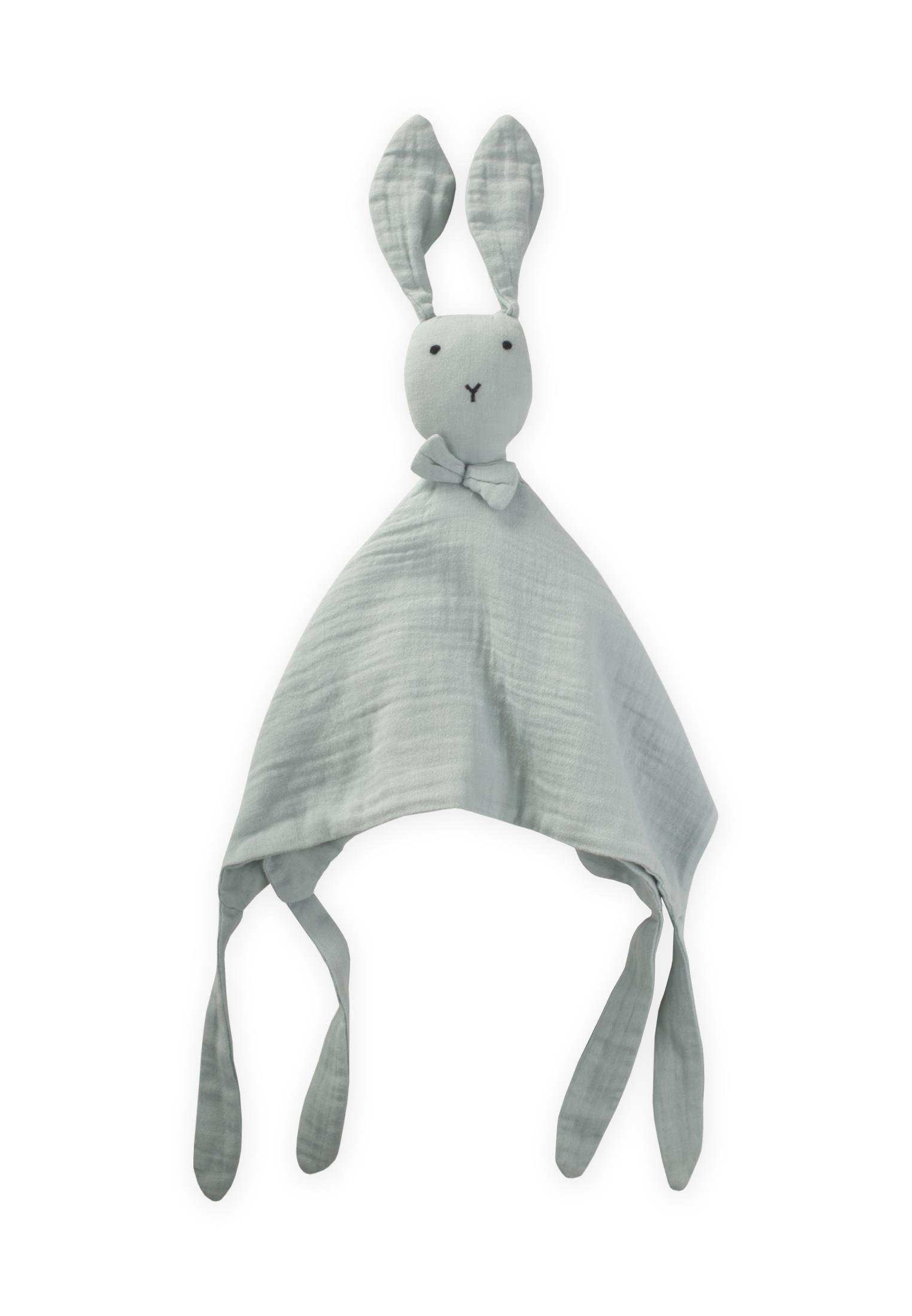 CigitTavşan Müslin Uyku Arkadaşı (Yıkanmıştır) 40X40 cm Mint Yeşil