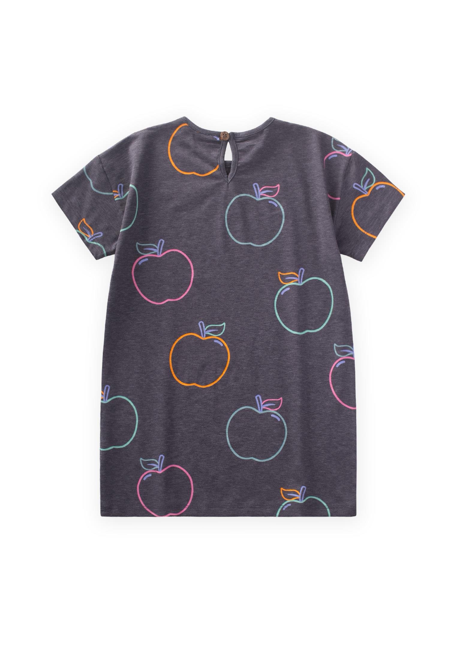 CigitTunik T-Shırt 4-12 Yaş GRİ