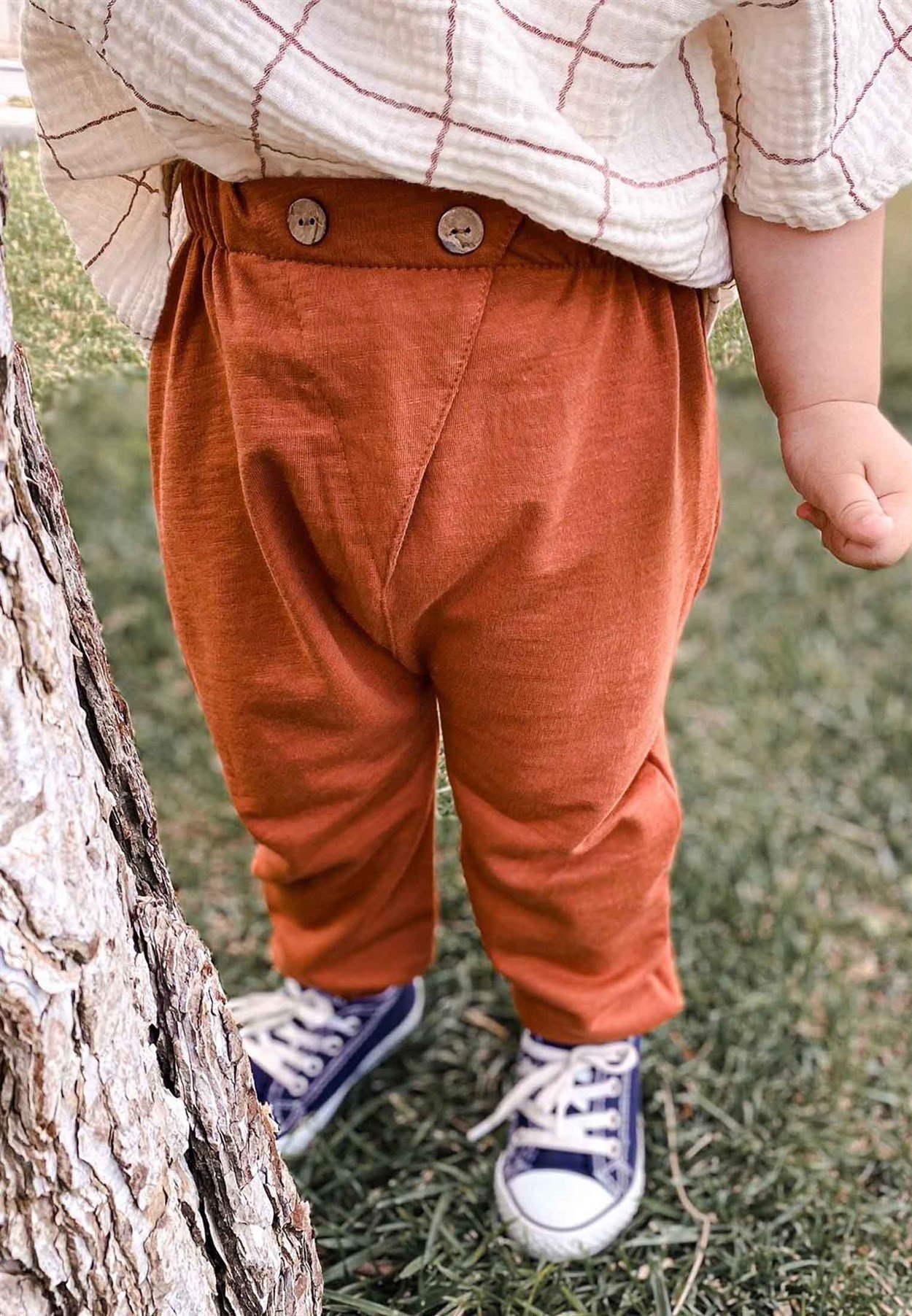 62656 - 5005CigitTriangle Pop Harlem Trousers 2-7 Years Tile