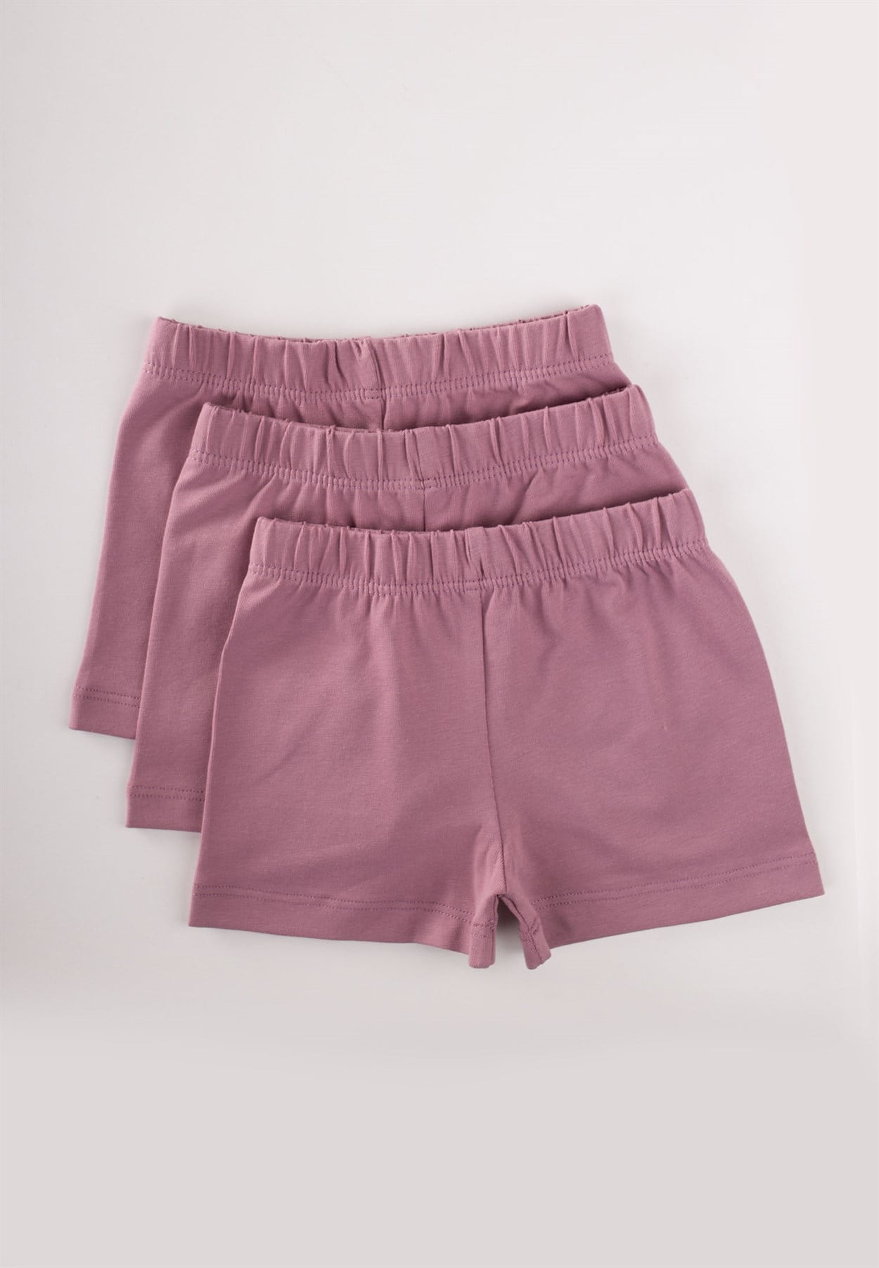 CigitÜçlü Kız Boxer Set 2-9 yaş Gül Kurusu