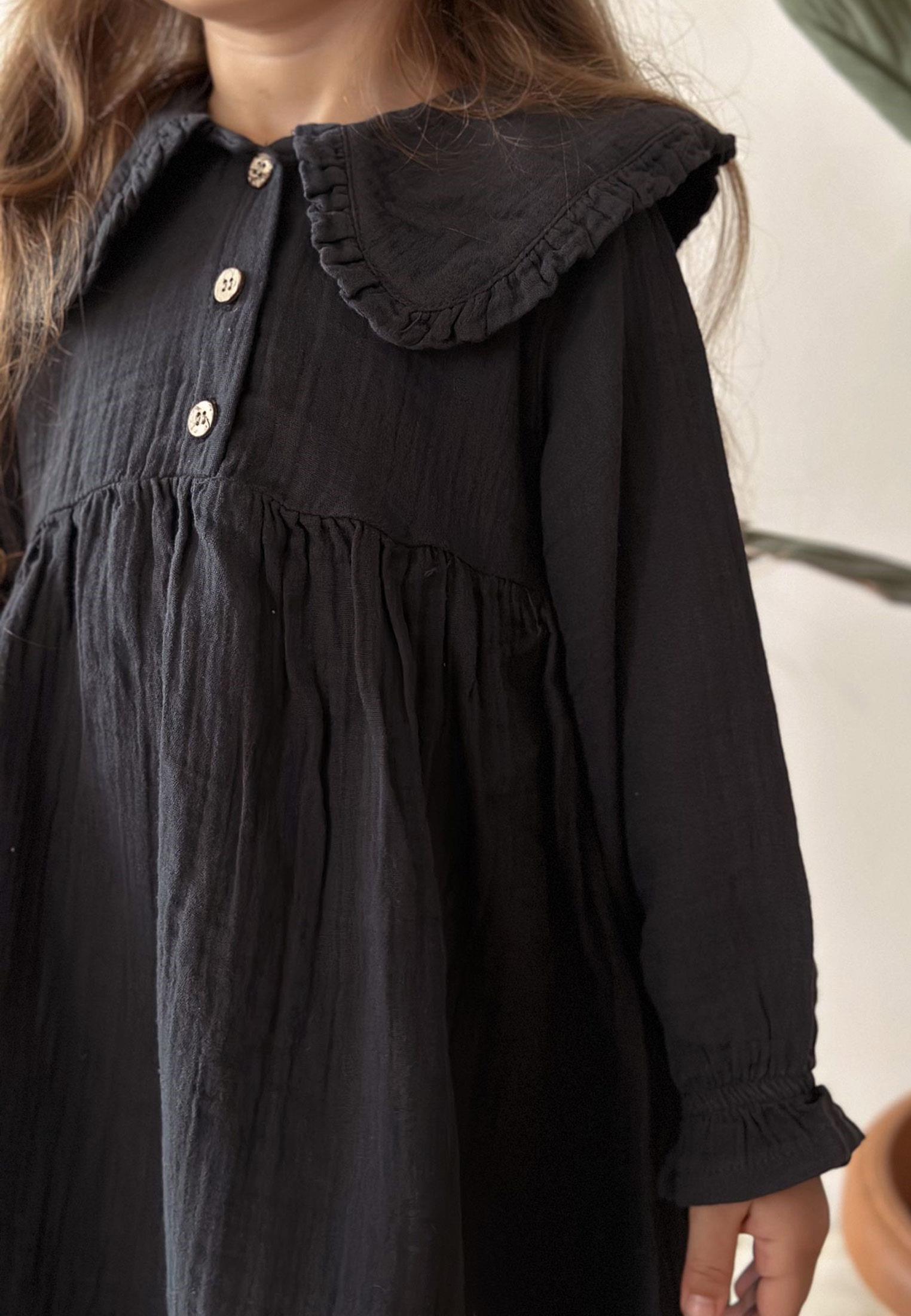 CigitSeasonal Dress 2-10 Years Anthracite