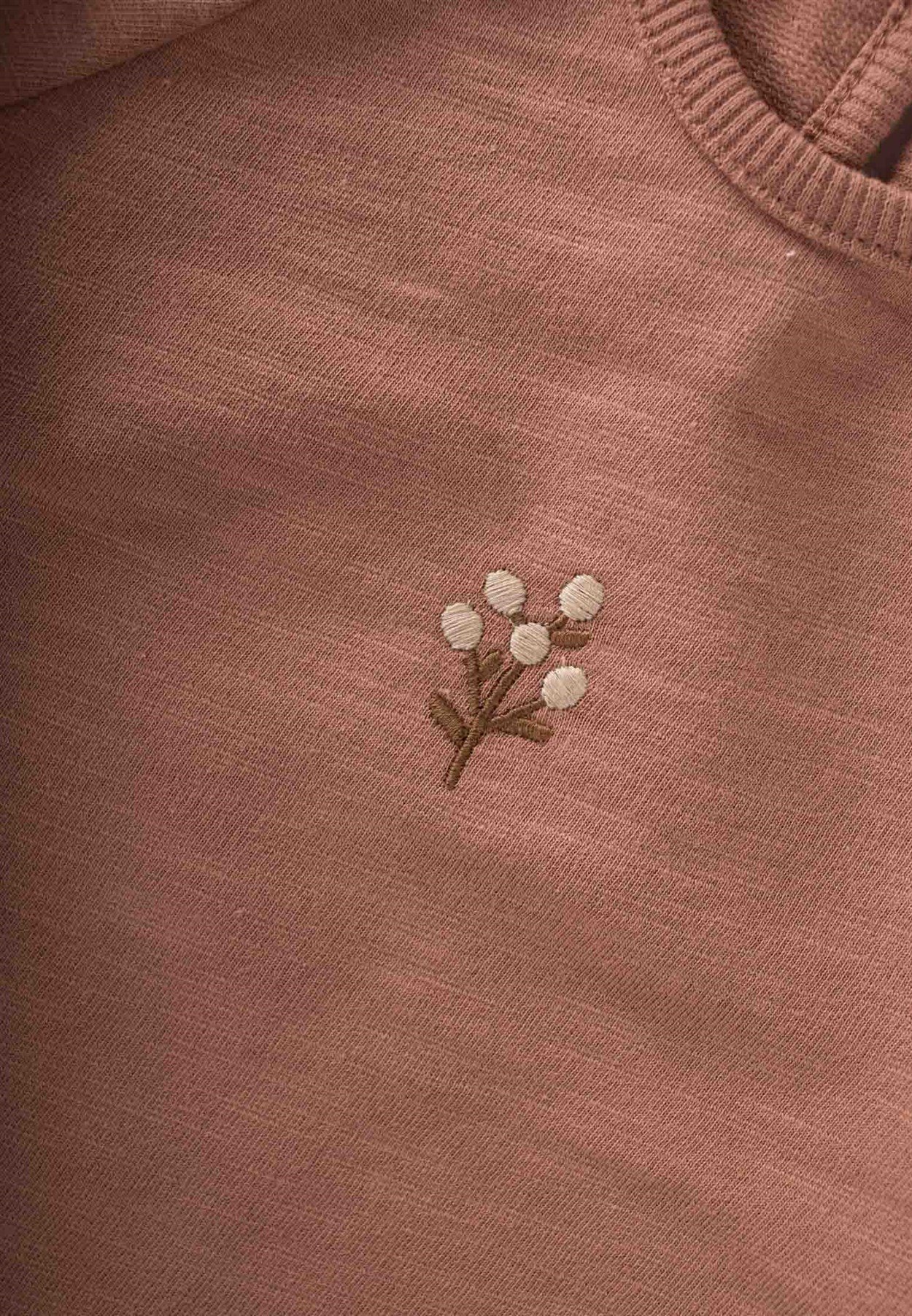 70964 - 5068Yakası Fırfırlı Reglan Kol Mevsimlik Sweat 2-8 Yaş Açık Kahve - Yeni SezonCigitYakası Fırfırlı Reglan Kol Mevsimlik Sweat 2-8 Yaş Açık Kahve