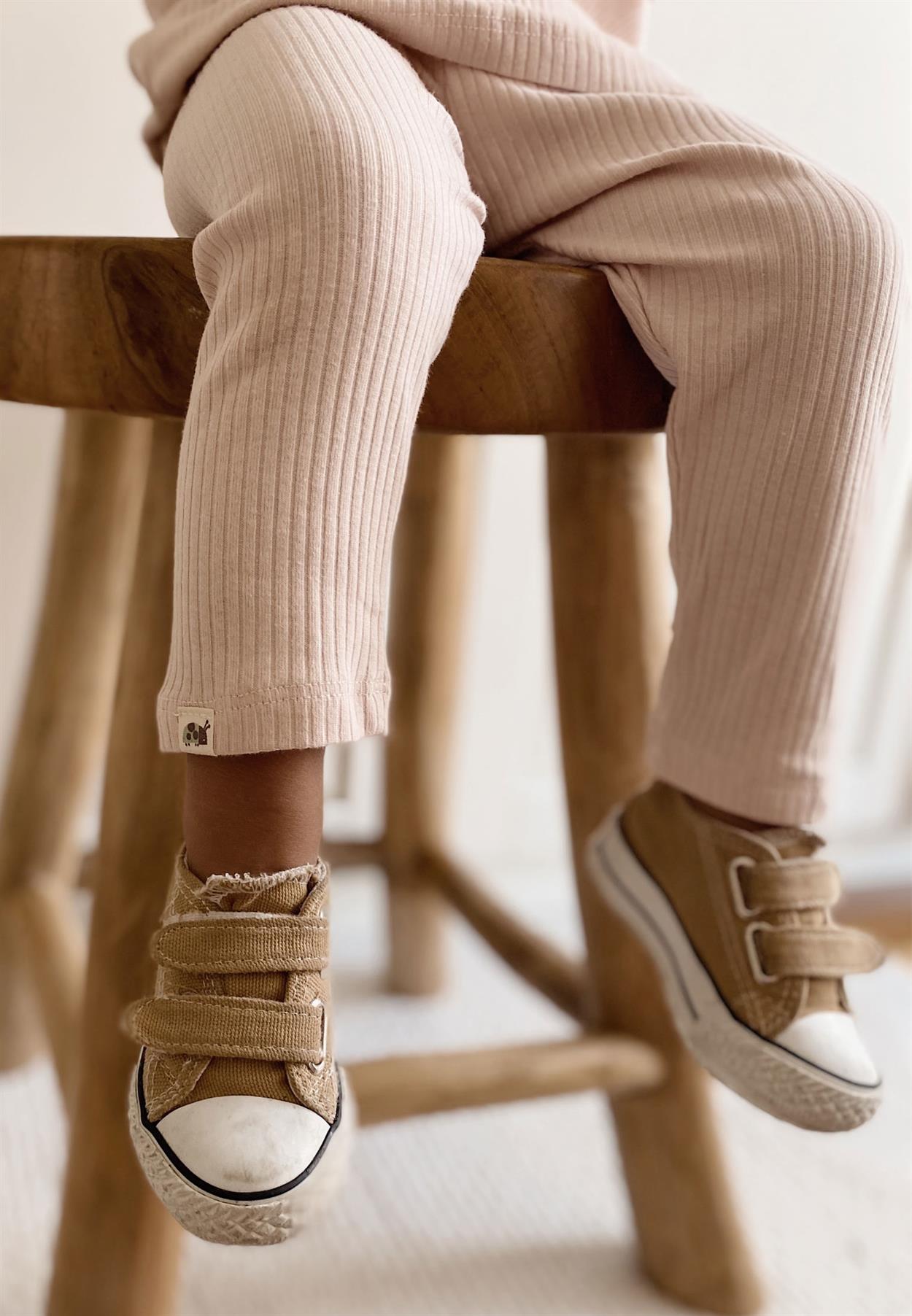 CigitCorduroy Leggings Age 0-5 Powder Pink