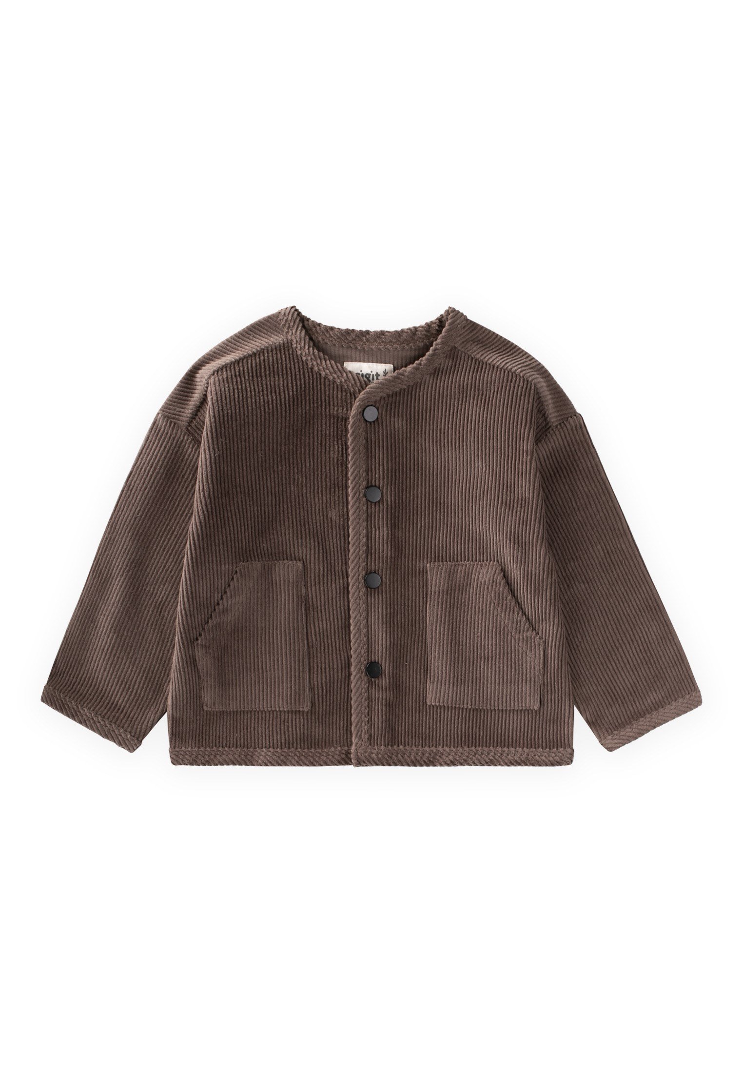 CigitKadife Oversize Ceket 2-10 Yaş Vizon