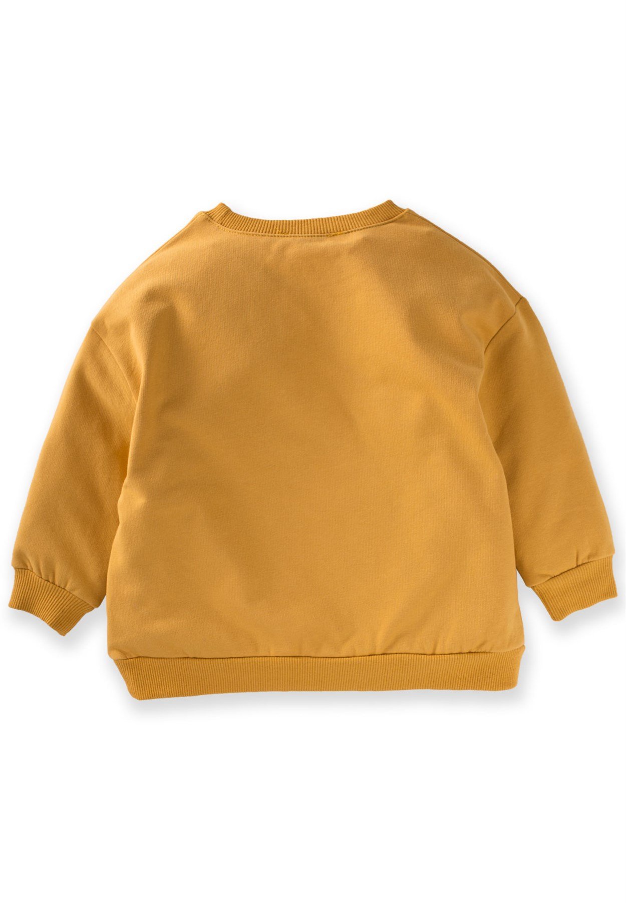 81029 - 5006Yeni Sezon - Üçgen Aplikeli Sweatshirt 2-7 Yaş Hardal SarıCigitÜçgen Aplikeli Sweatshirt 2-7 Yaş Hardal Sarı