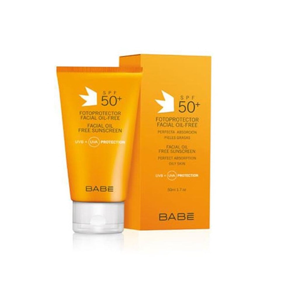 BABE Yüz için Yağsız Güneş Koruyucu Krem SPF 50+ 50 ml
