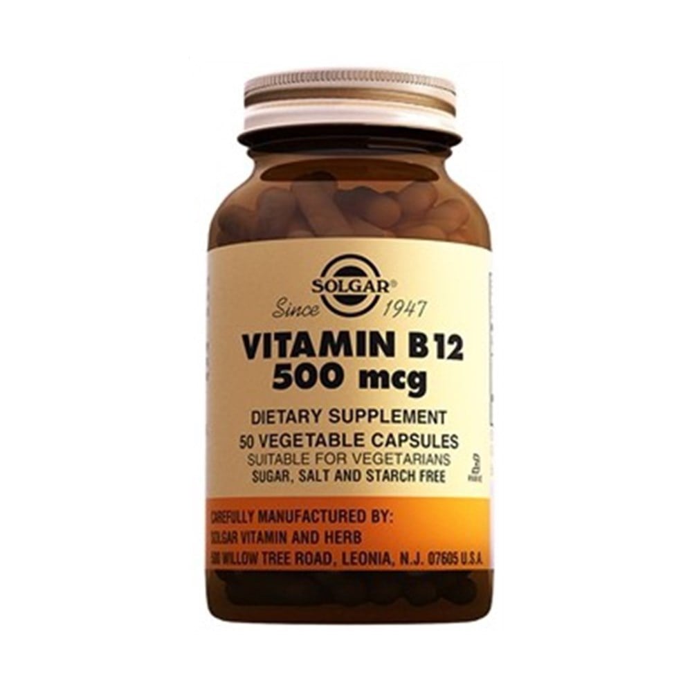 Solgar Vitamin B12 500 mcg 50 Tablet