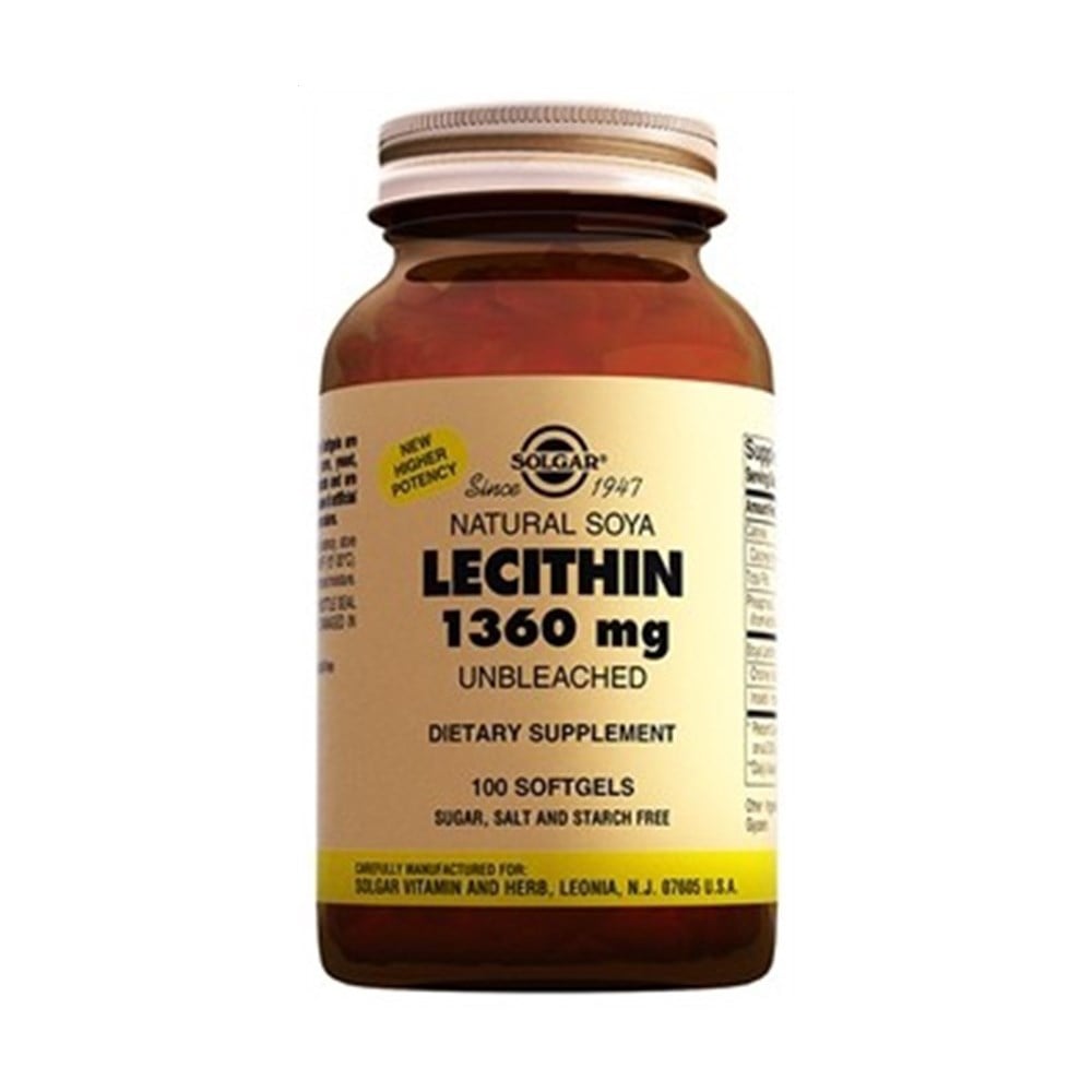 Solgar Lecithin 1360 mg 100 tablet