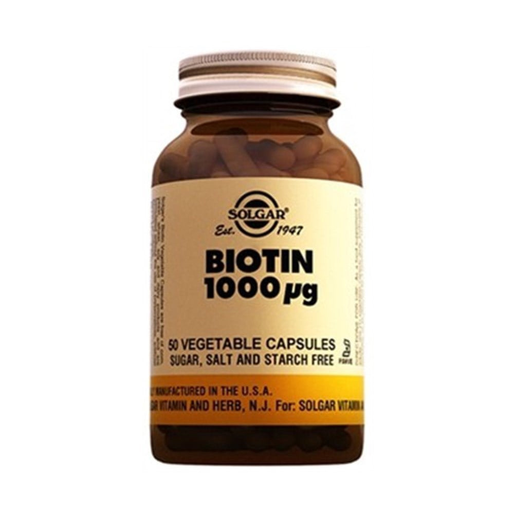 Solgar Biotin 1000 mcg 50 Kapsül