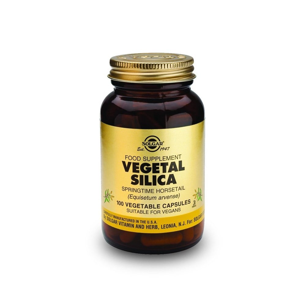 Solgar Vegetal Silica 520 mg 100 Kapsül