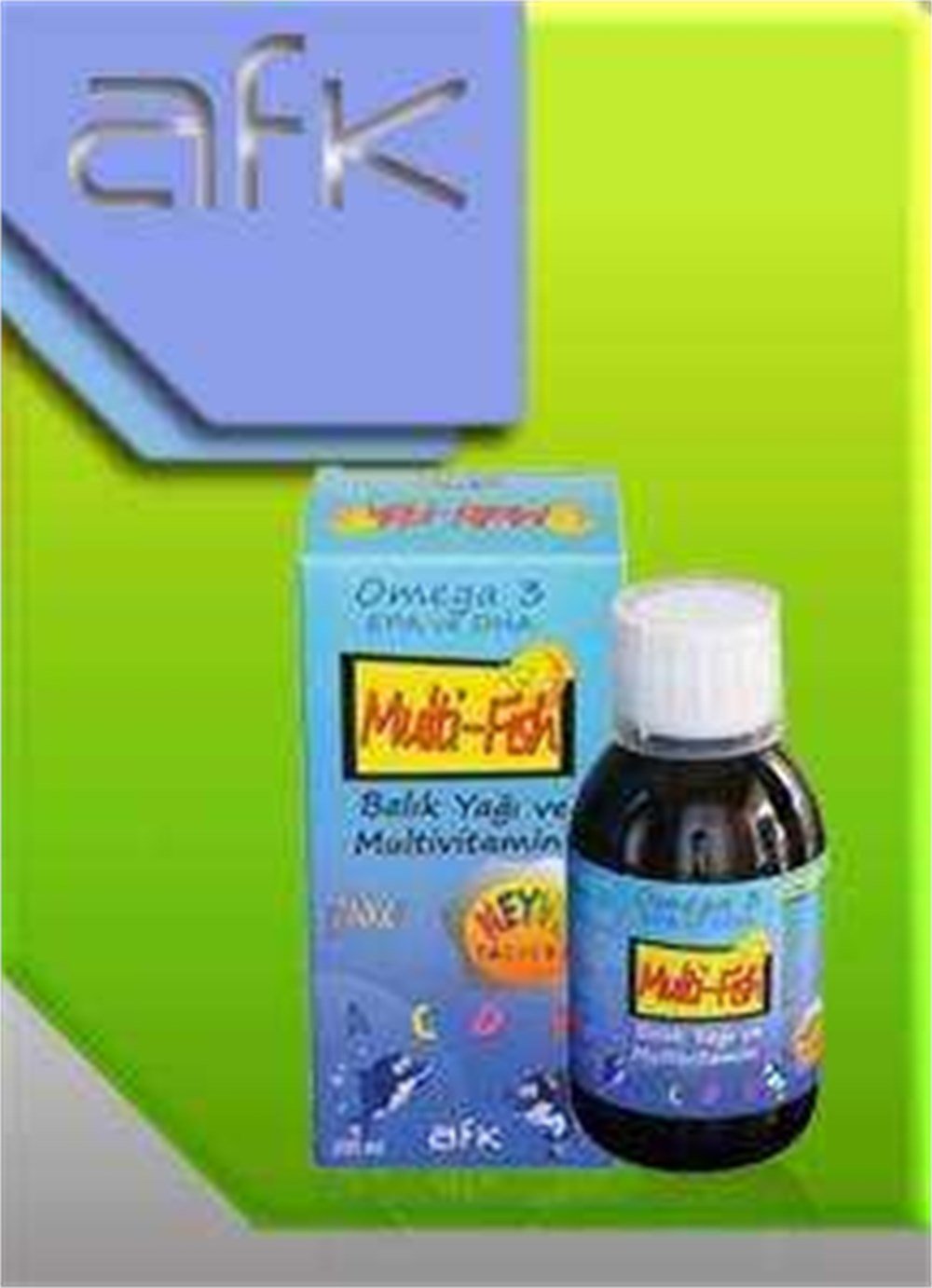 Multi-Fish Balık Yağı - Vitamin Şurubu 200ml