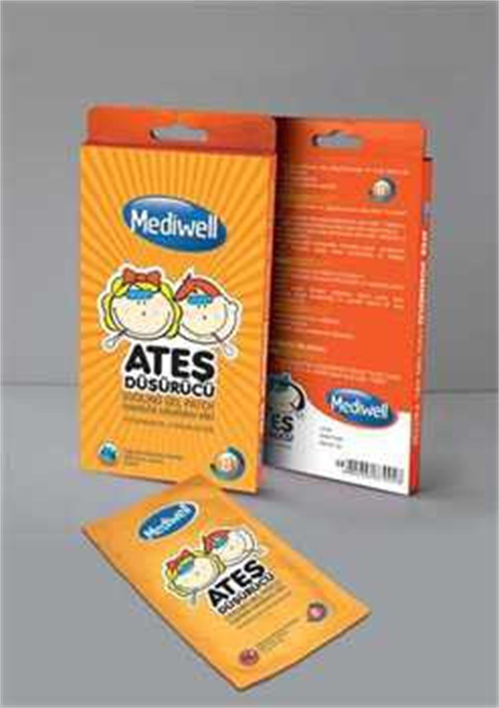Mediwell Ateş Düşürmeye Yardımcı Bant 3lü