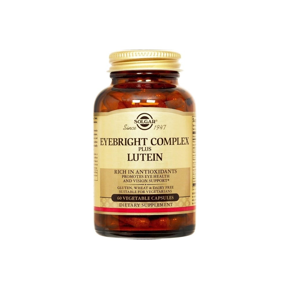 Solgar Eyebright Complex Plus Lutein 60 Kapsül
