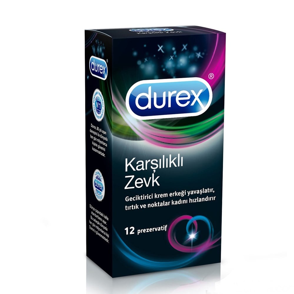 Durex Prezervatif Karşılıklı Zevk 12'li